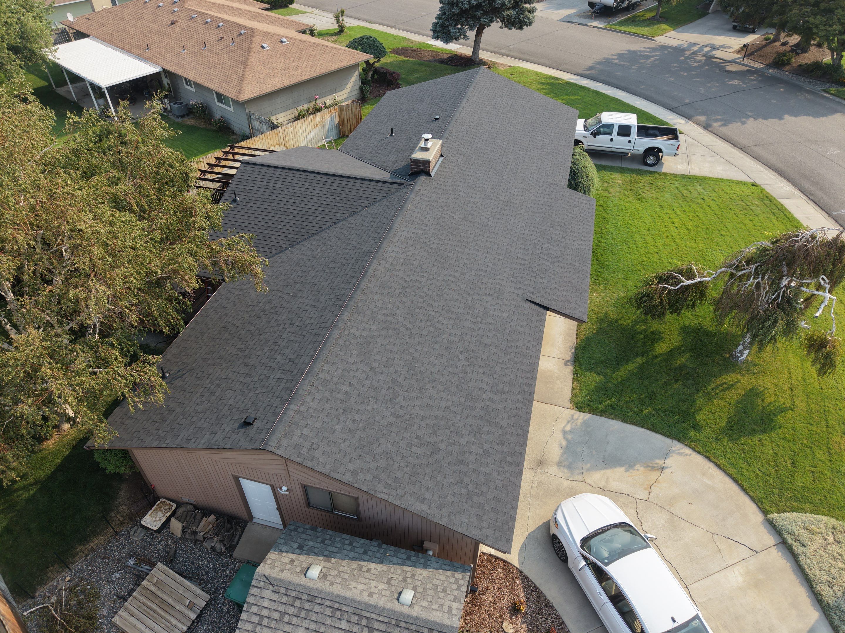 Residential Architectural Shingle Roof Replacement in Kennewick, Washington by Alpine Roofing