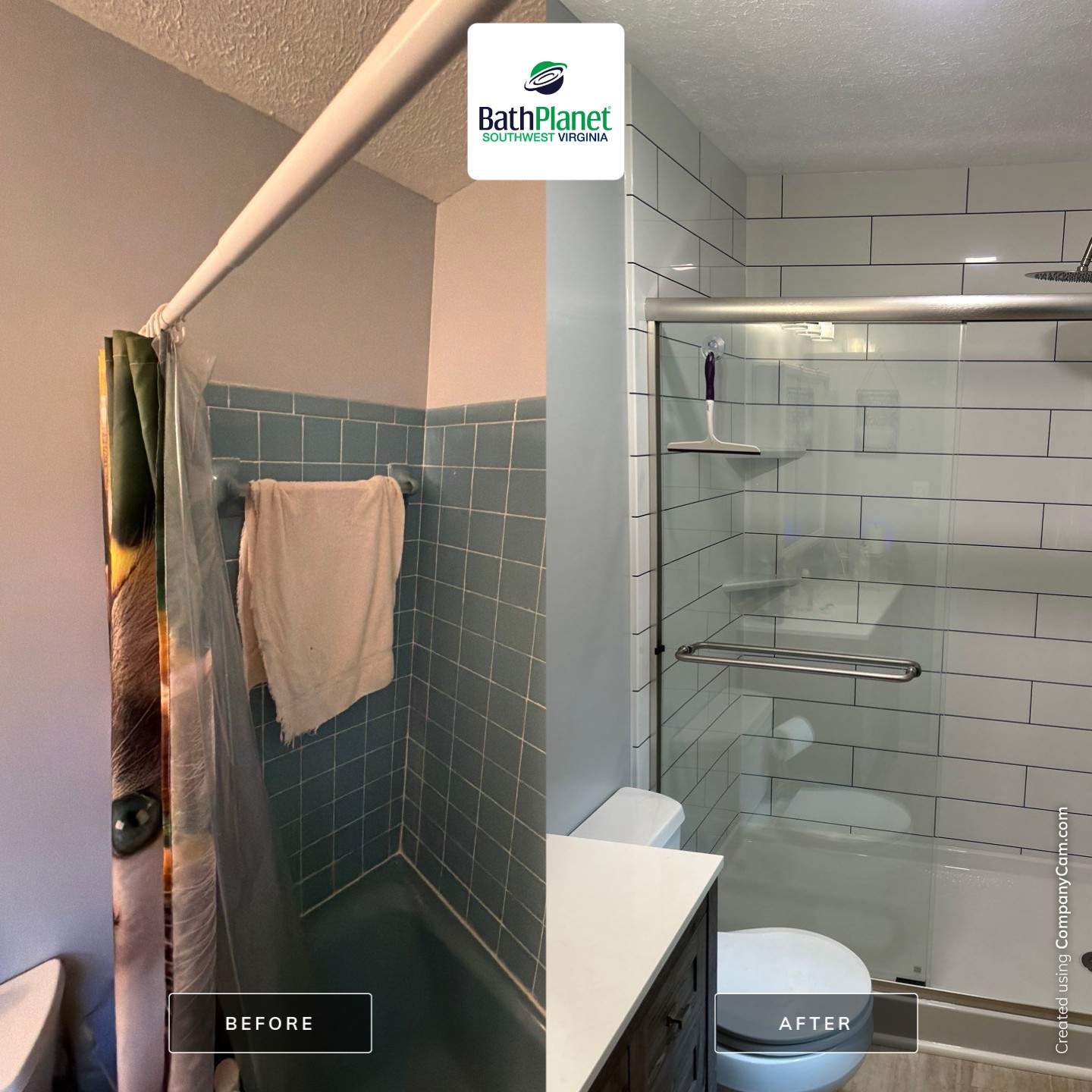 Tub to Shower by BathPlanet SW Virginia