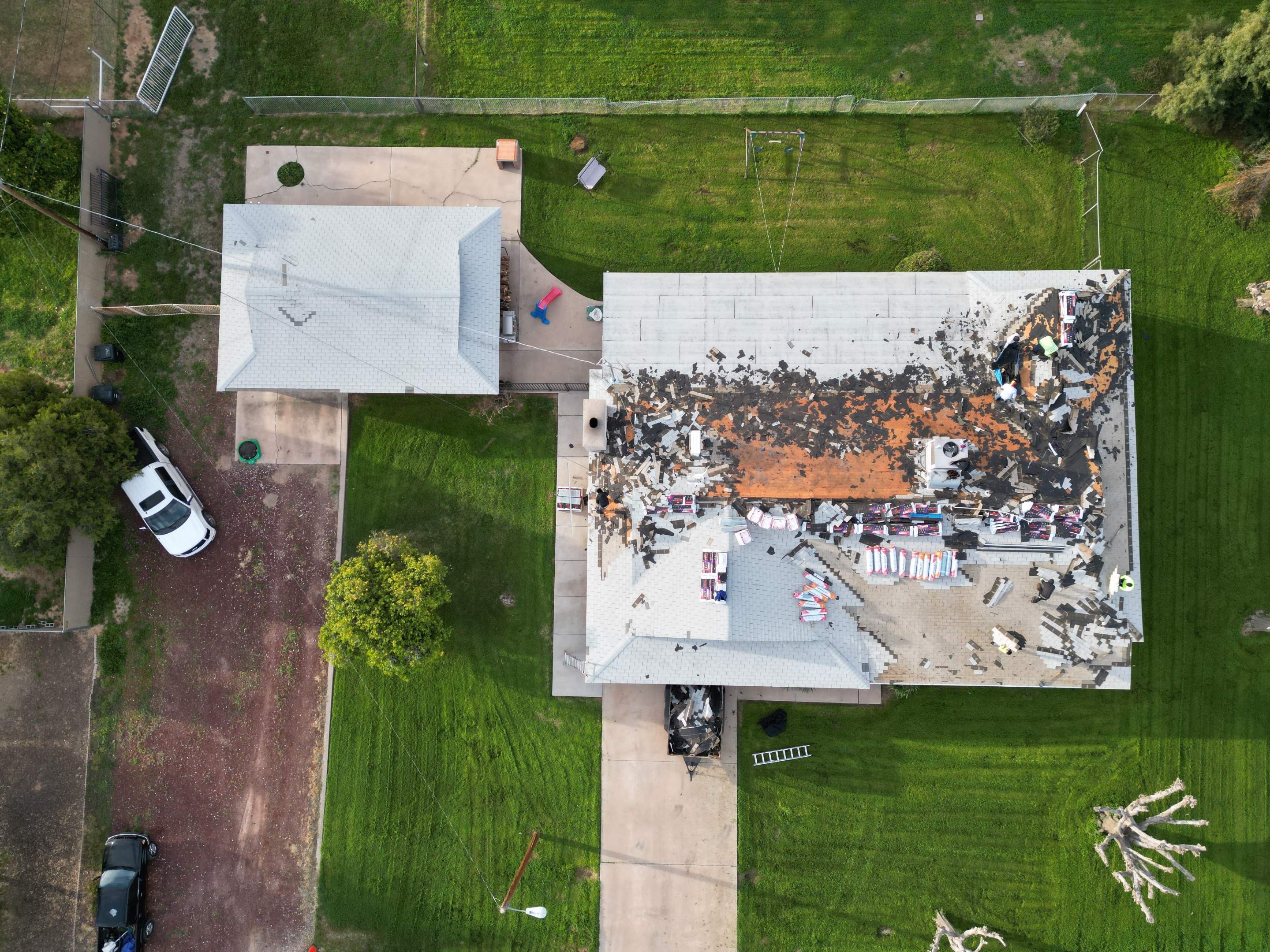 Bruce's Full Re-Roof & Shed by All Storm Roofing & Construction