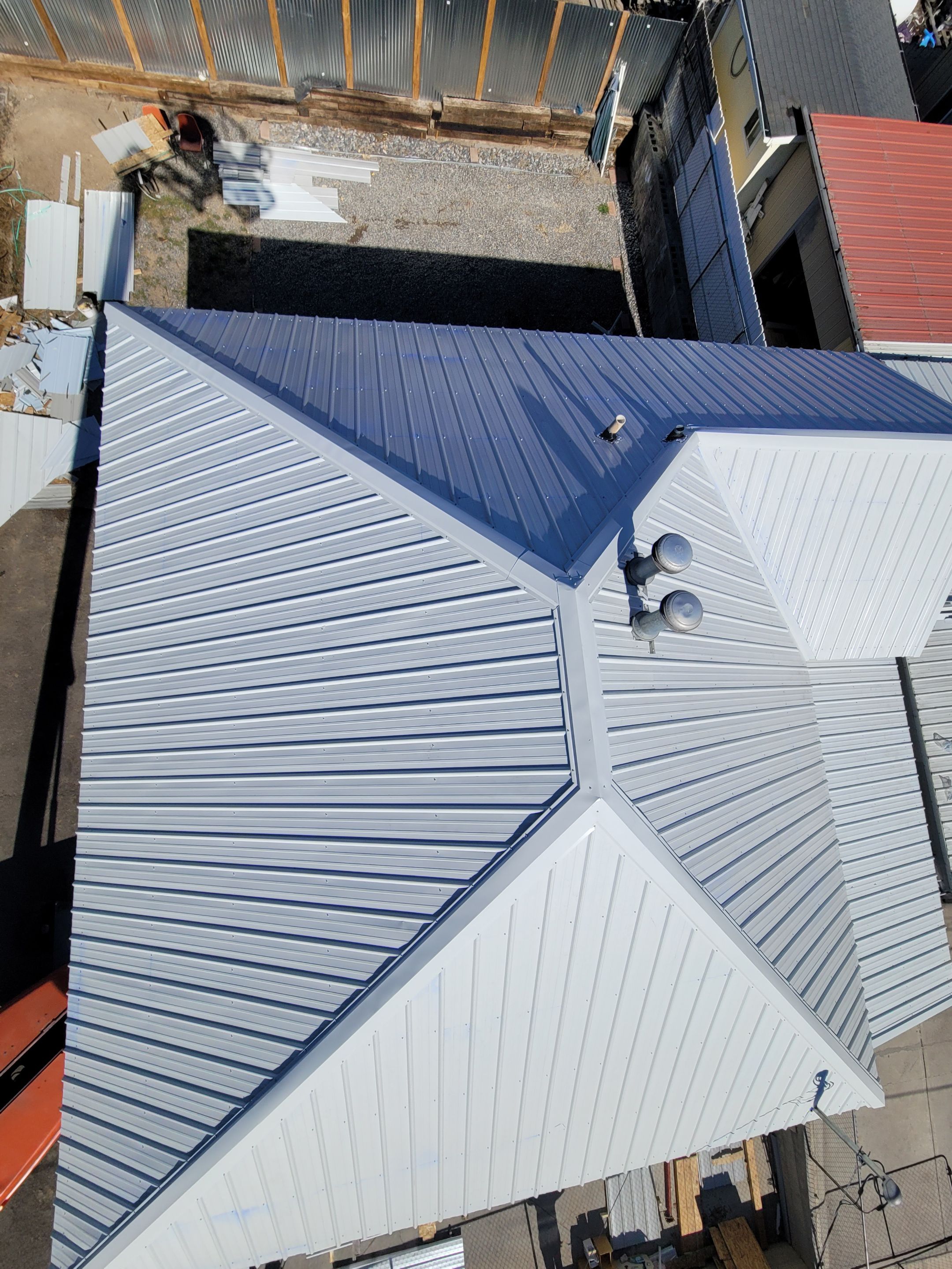 Residential Roofing Installation using Delta Metals by Bros Roofing