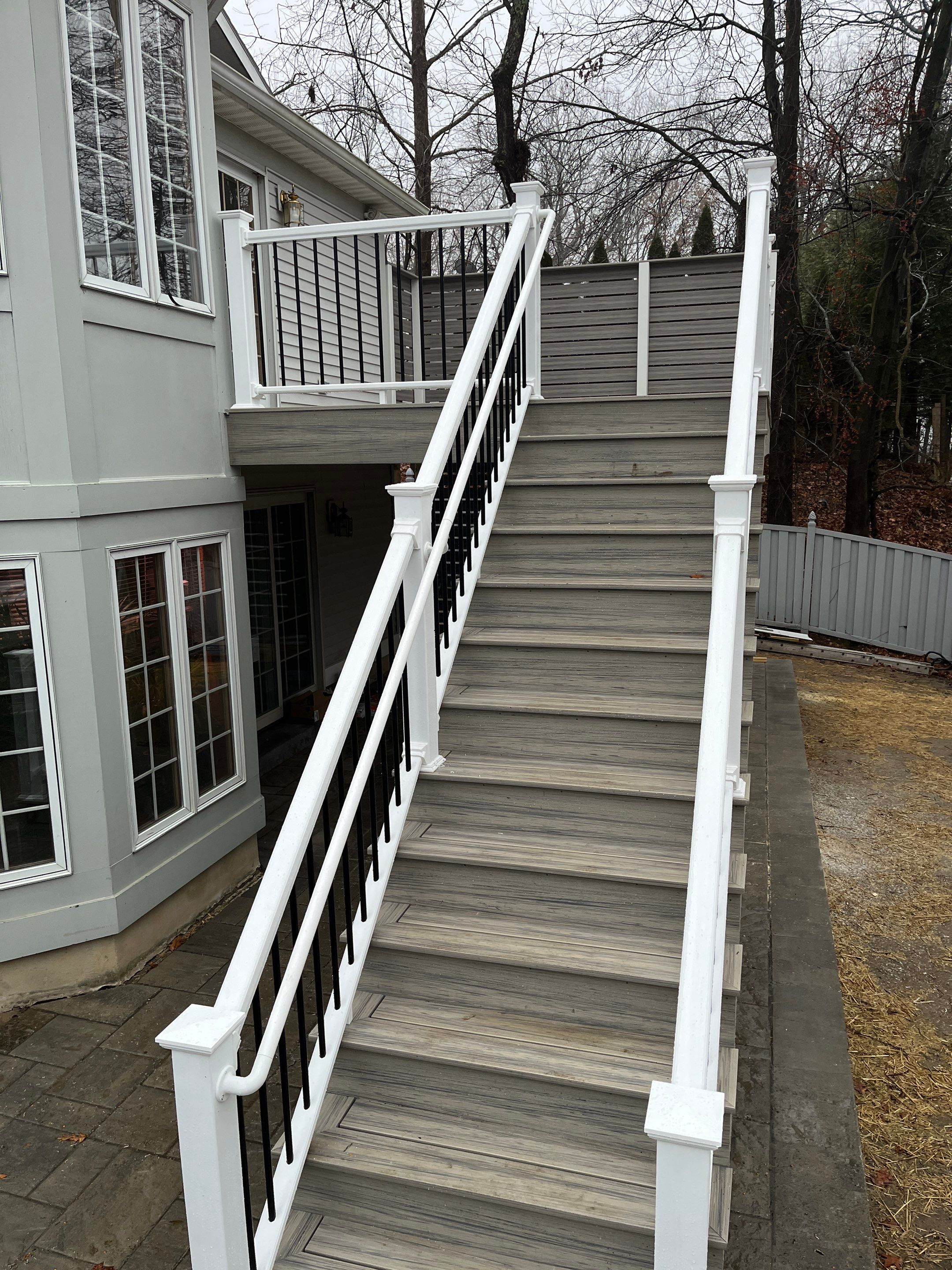 Custom deck using Deckorators by Burke Home Services
