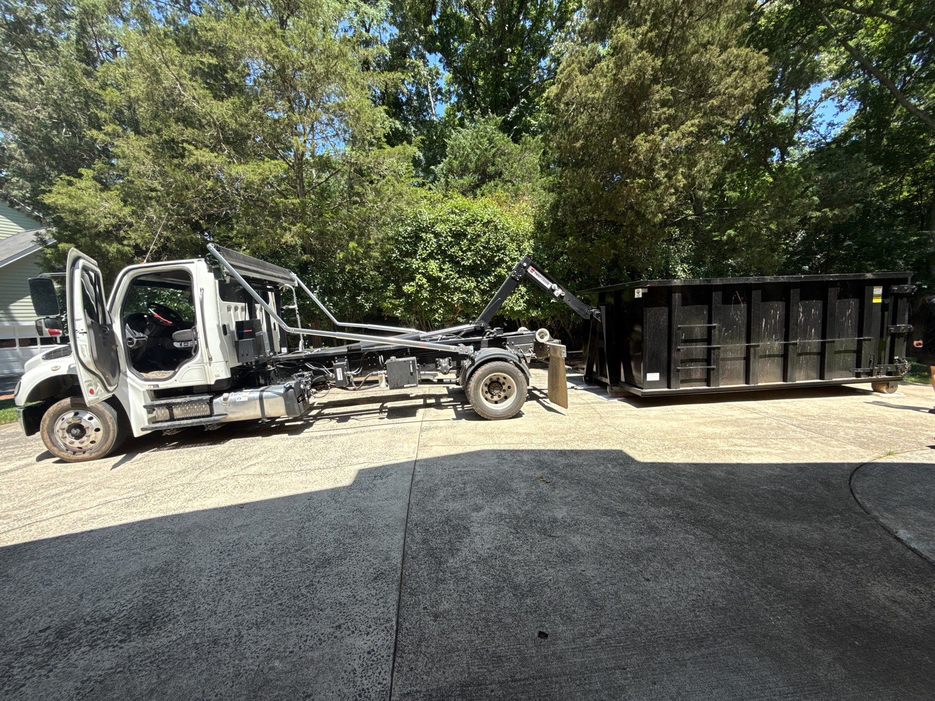 Project in Charlotte by Badger Hauling