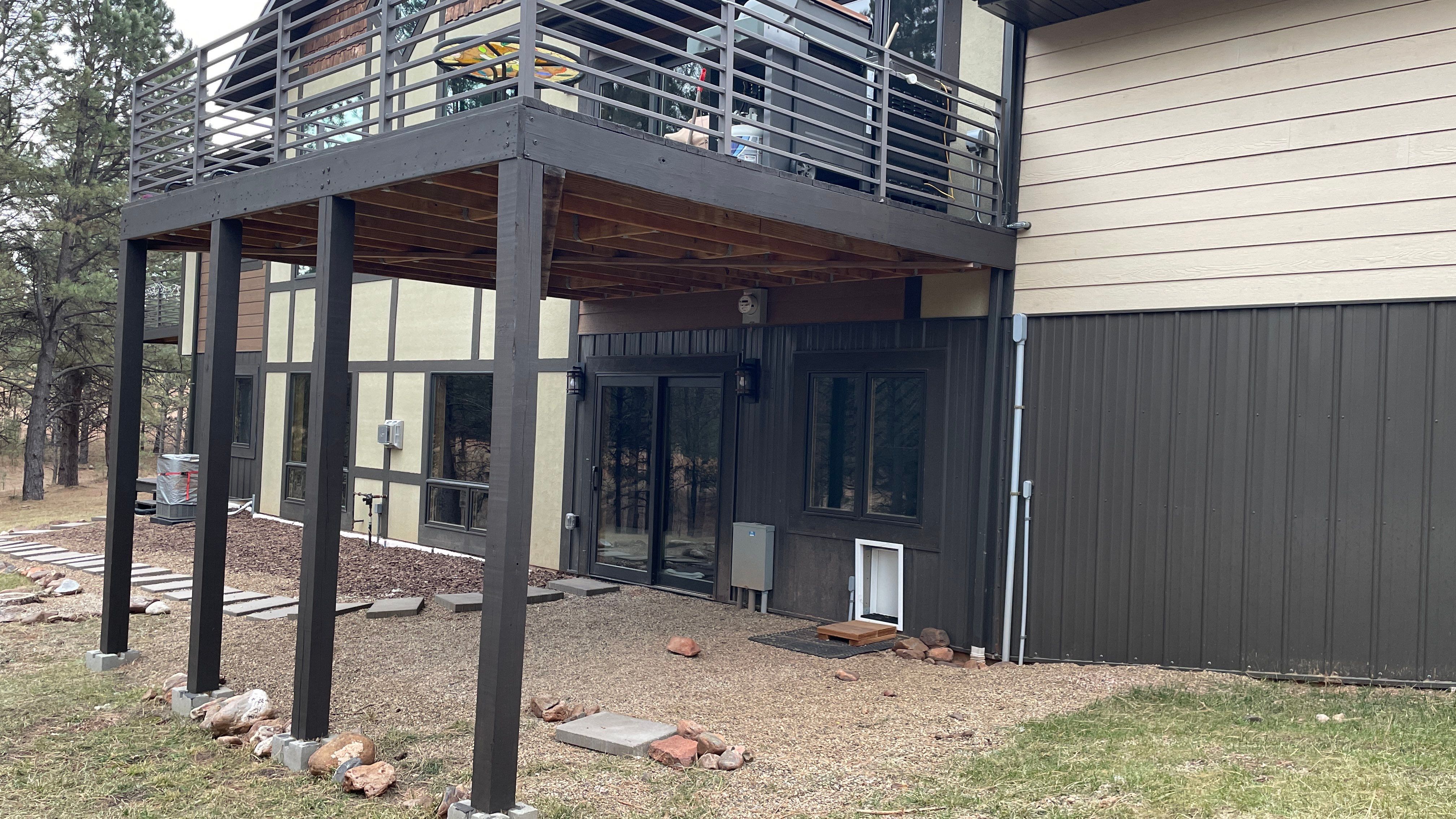 Deck Installation using Trex by Weather-Tite Exteriors LLC