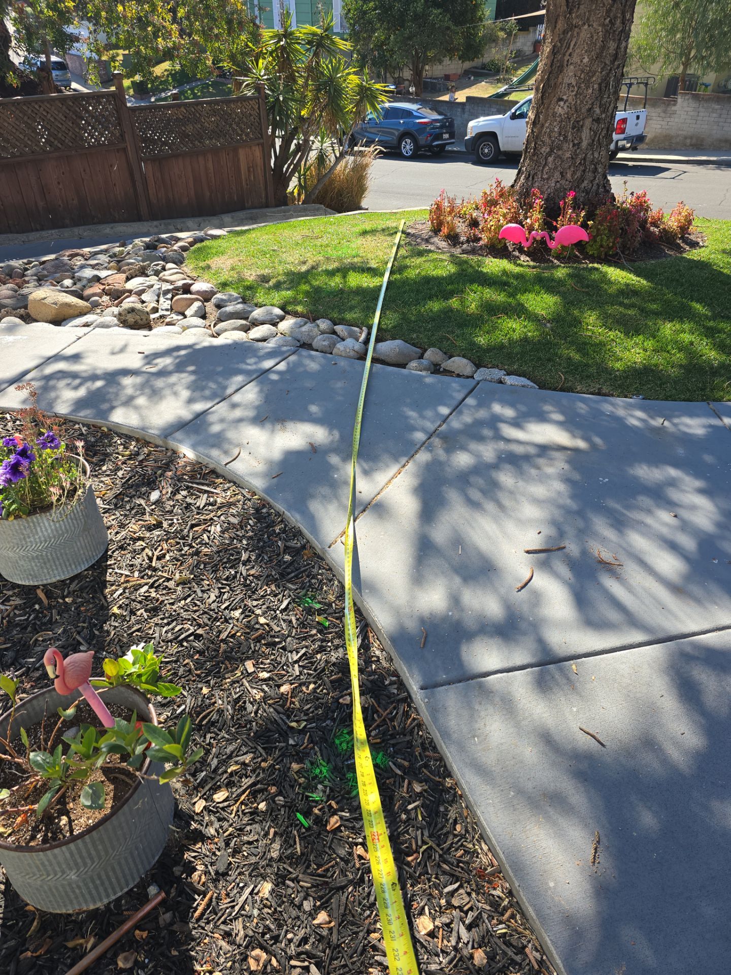 Outdoor Water Check & Lawn Measurement by Us Plumbing