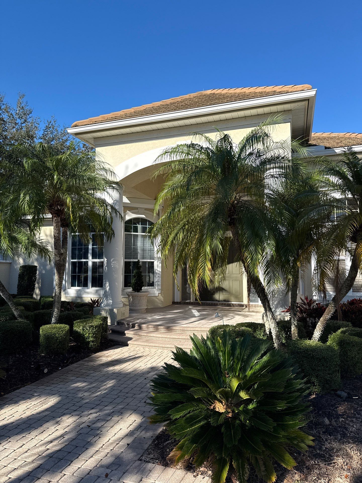 Clean Gutters Entire House and reseal corners in Sarasota FL by Gutter Professors