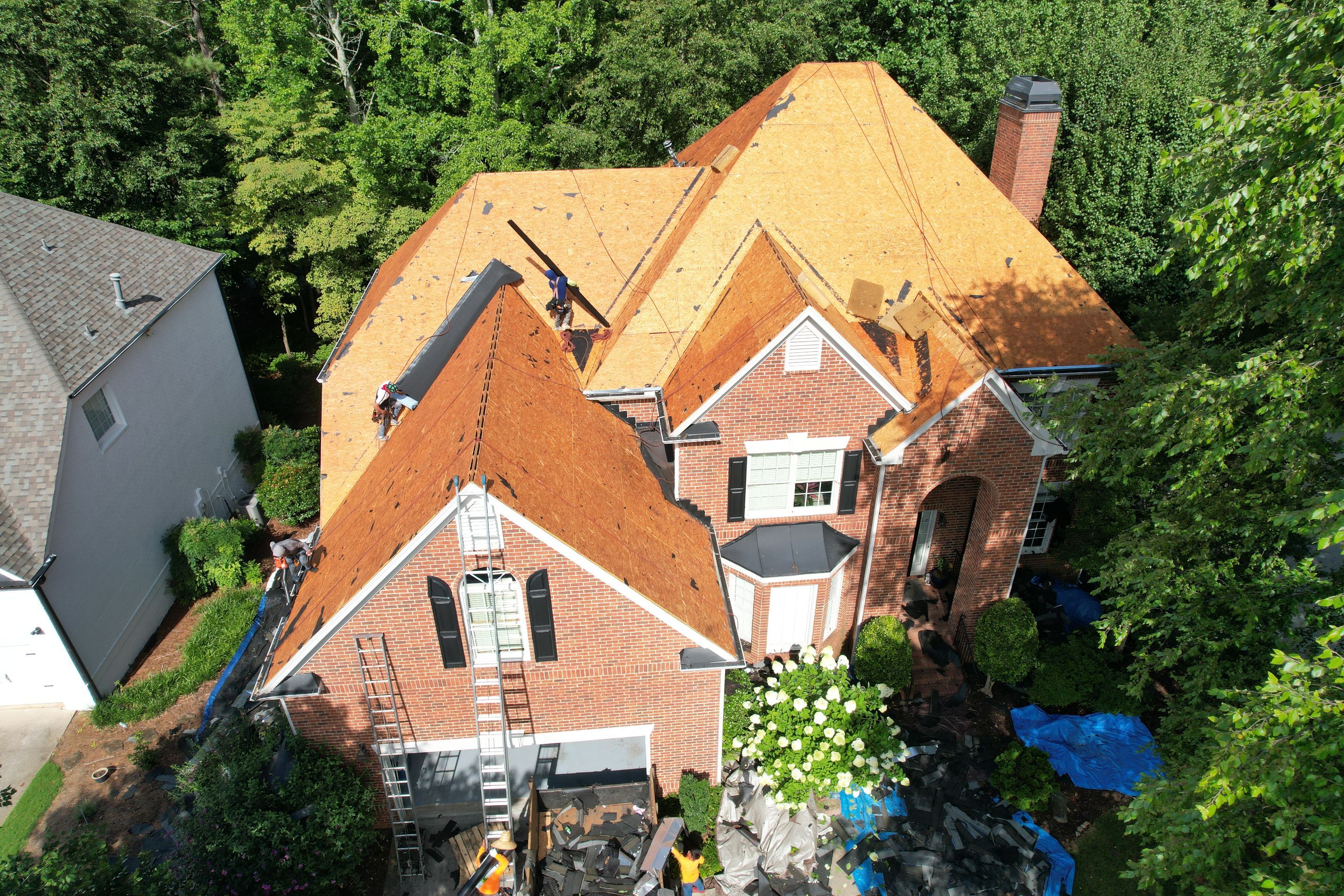 Residential Roofing Installation using Owens Corning by Inspector Roofing and Restoration
