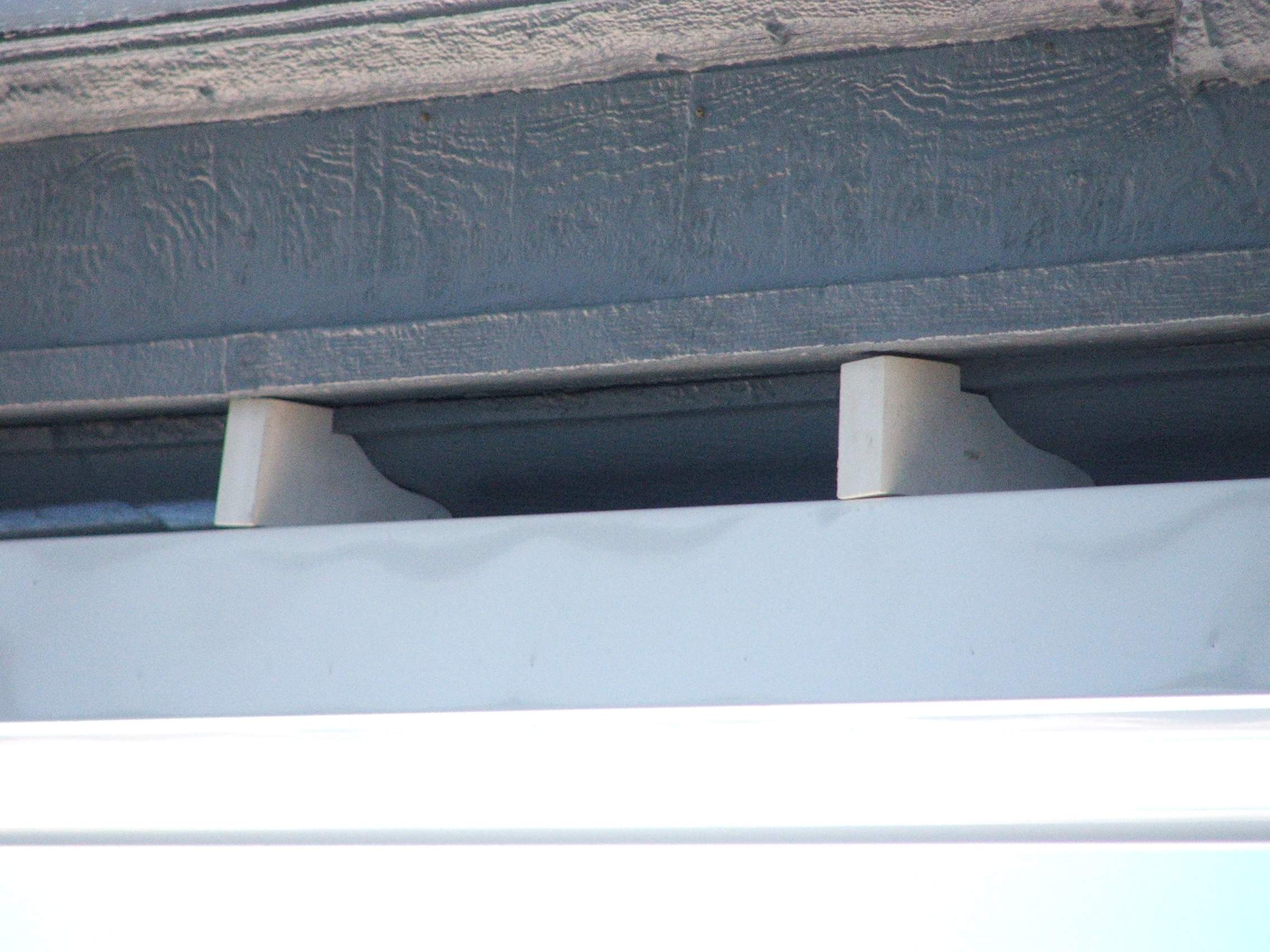 Commercial Gutters Installed on a Vinyl Wedge Buildout by Gutter Pro-Sandwich, MA by Gutter Pro Enterprises