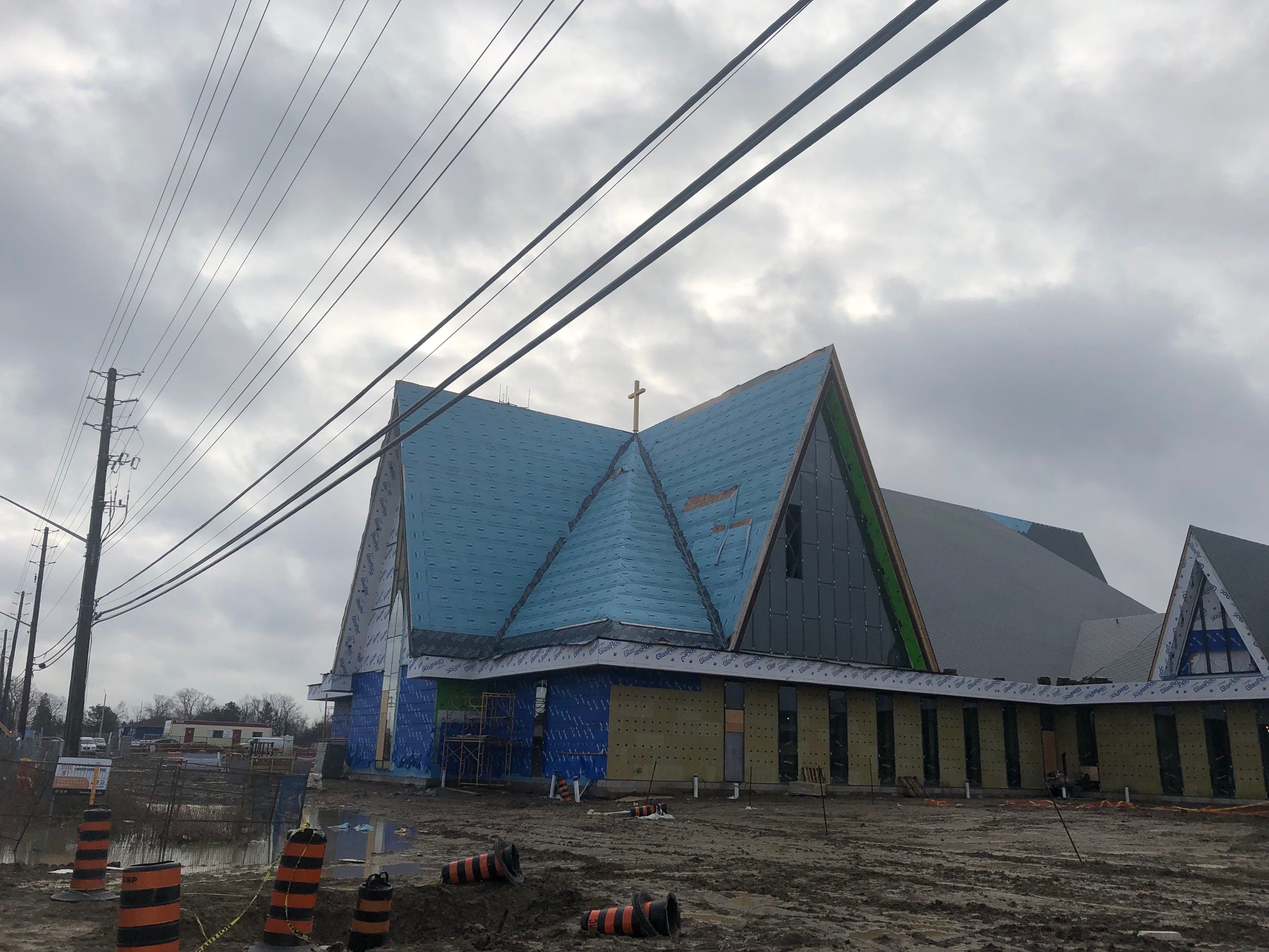 Commercial Roofing Installation using Diamond Tile Metal Shingles , Tpo Flat Roof by Jay Carter Roofing & Sheet Metal