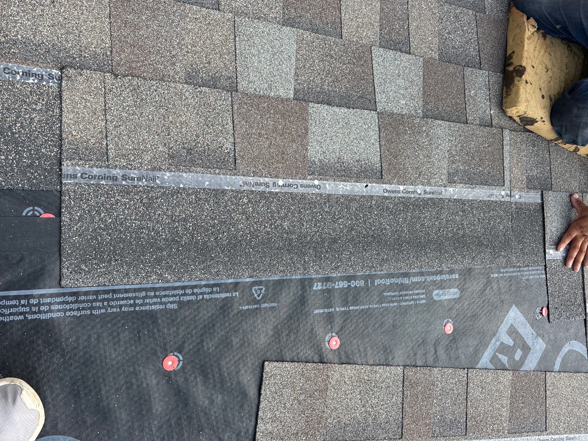 Residential Roofing Repair using Owen's Corning Duration (Lifetime) Shingles by Roof Repair Company