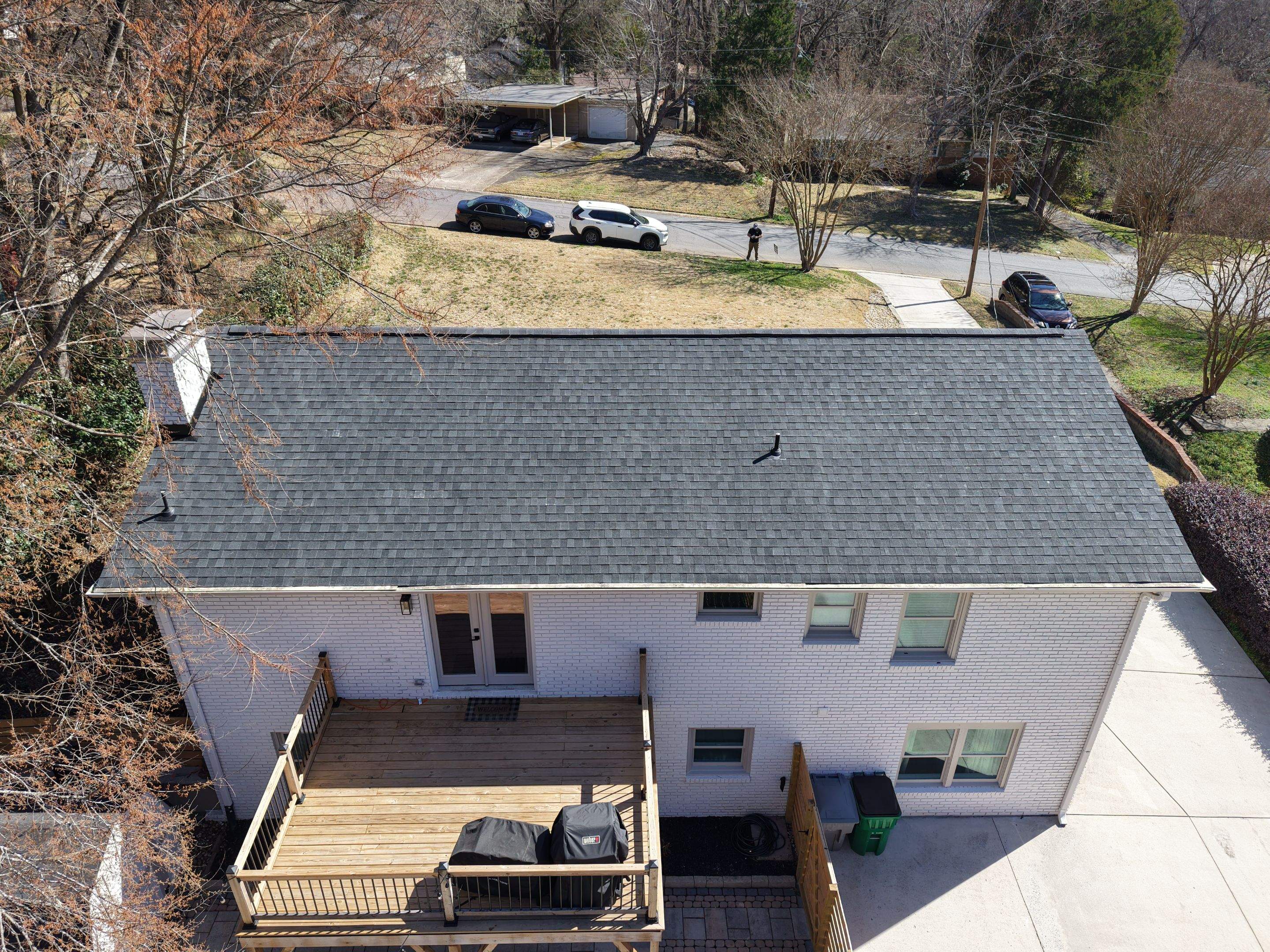 Residential Roofing Installation using TAMKO TITAN XT Rustic Black by RISE Roofing & Restoration, LLC