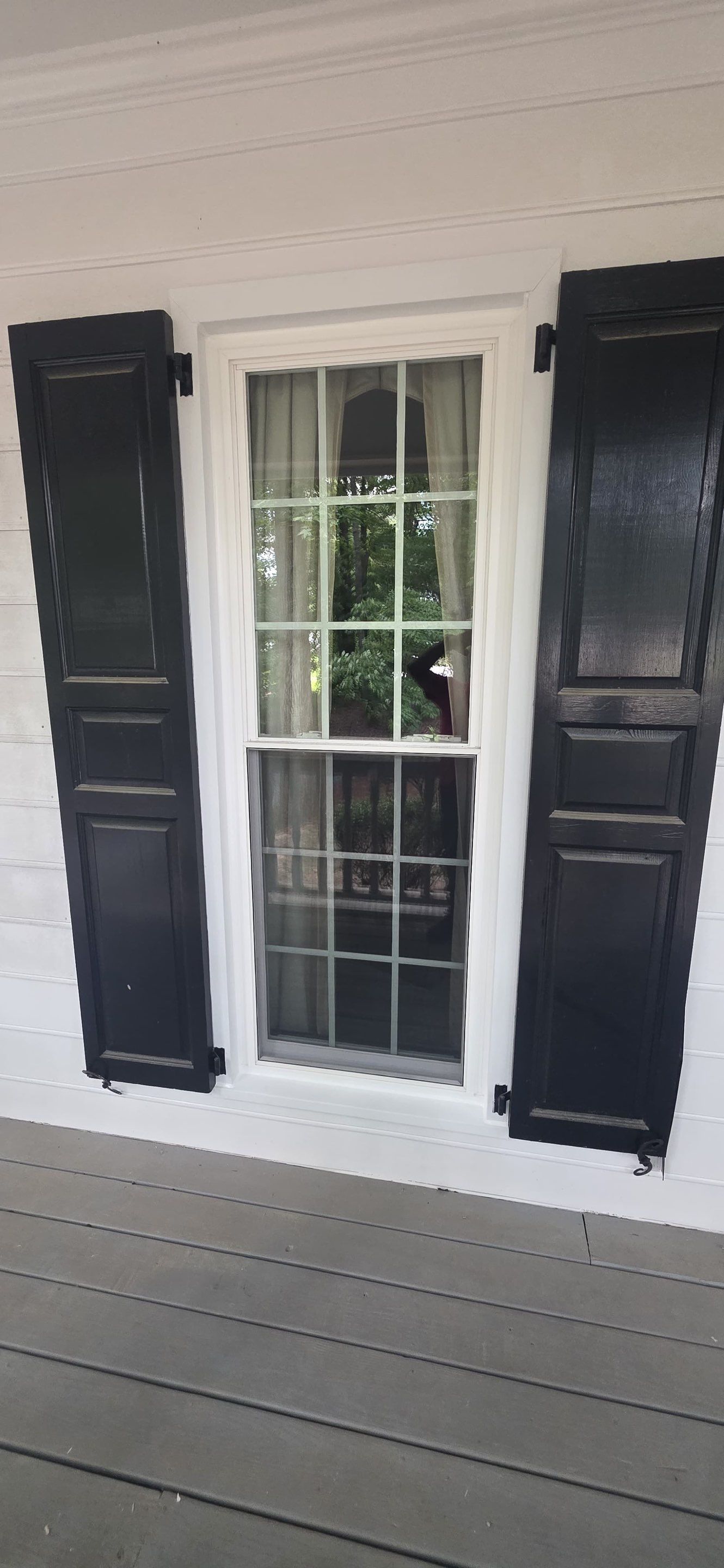 Energy Efficient Vinyl Window Replacement with Grids in Sanford by The Remodeling Company