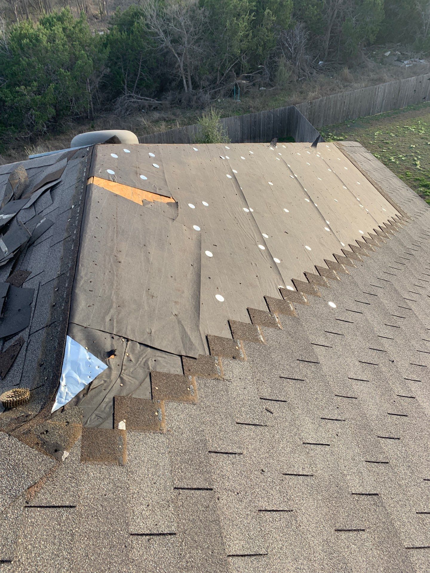 Roof Repair 78254 - Wind Damage in San Antonio by Rox Roofing