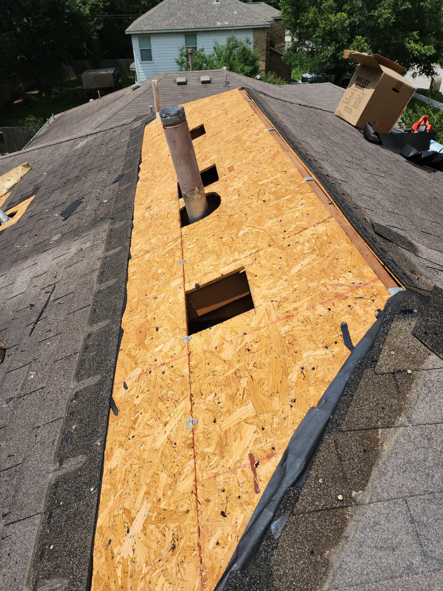 Residential Roofing Repair using Owen's Corning Duration (Lifetime) Shingles by Roof Repair Services LLC