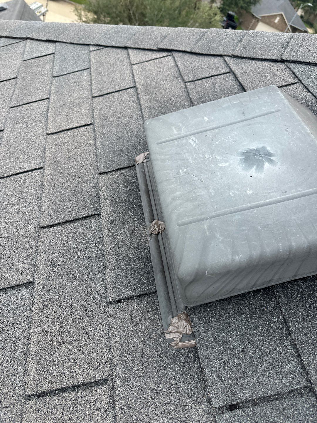 Hail Damage using Owen's Corning Duration (Lifetime) Shingles by Roof Repair Company