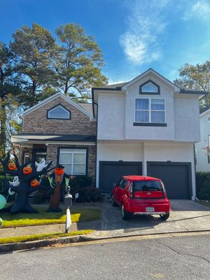 Exterior Painting and Trim Refresh for Atlanta Two-Story Home