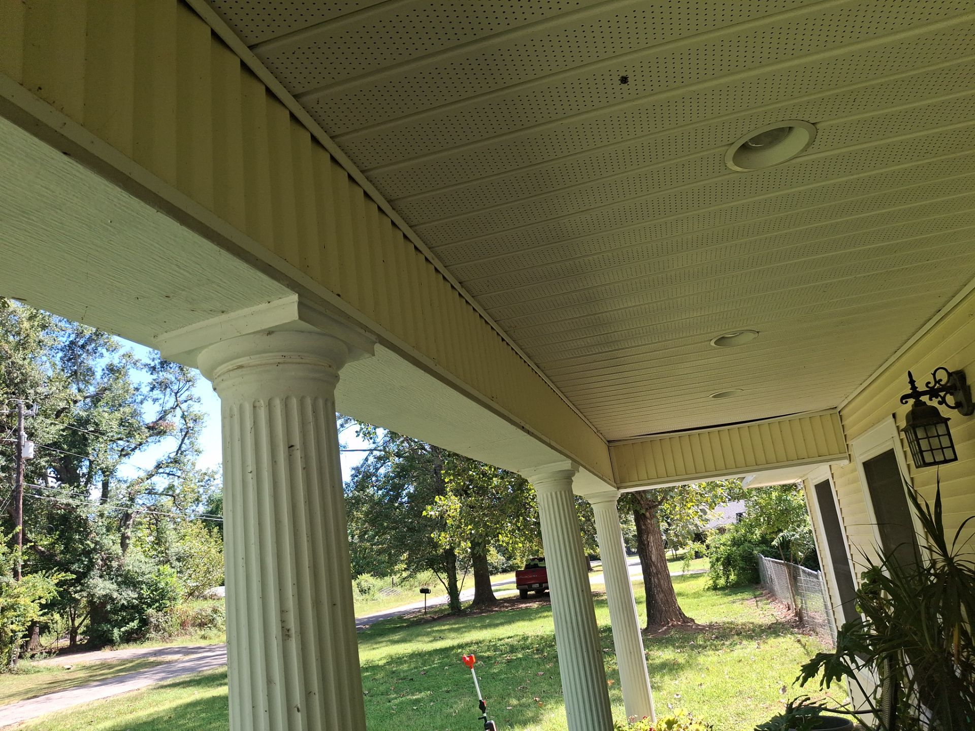 From Aged Yellow to Fresh Green in Frankston, Texas by Quality Coats Painting
