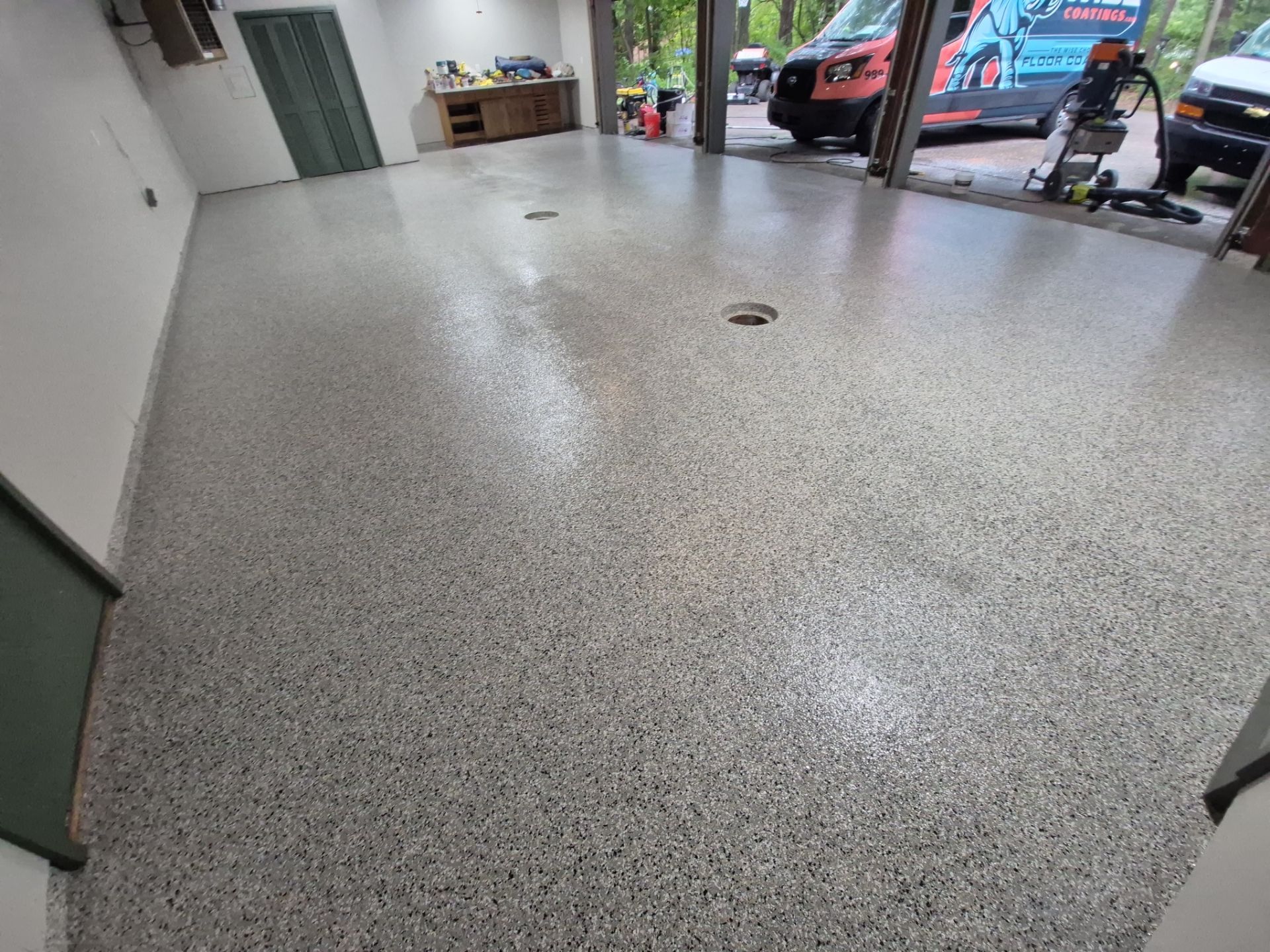 Project in Midland by Wise Coatings of Central Michigan