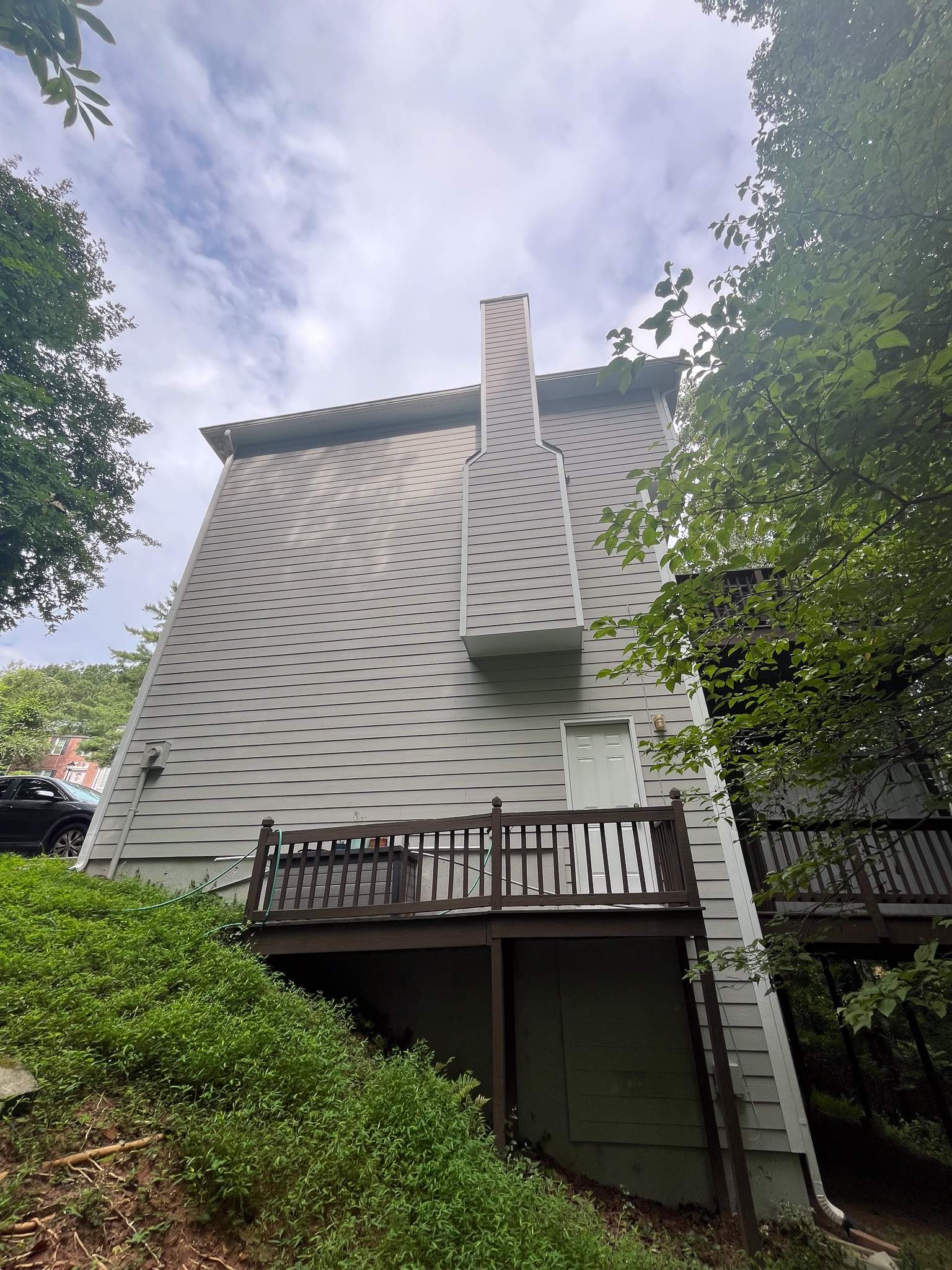 Alpharetta Siding Replacement & Wrought Iron Railing Painting by Nelson Exteriors