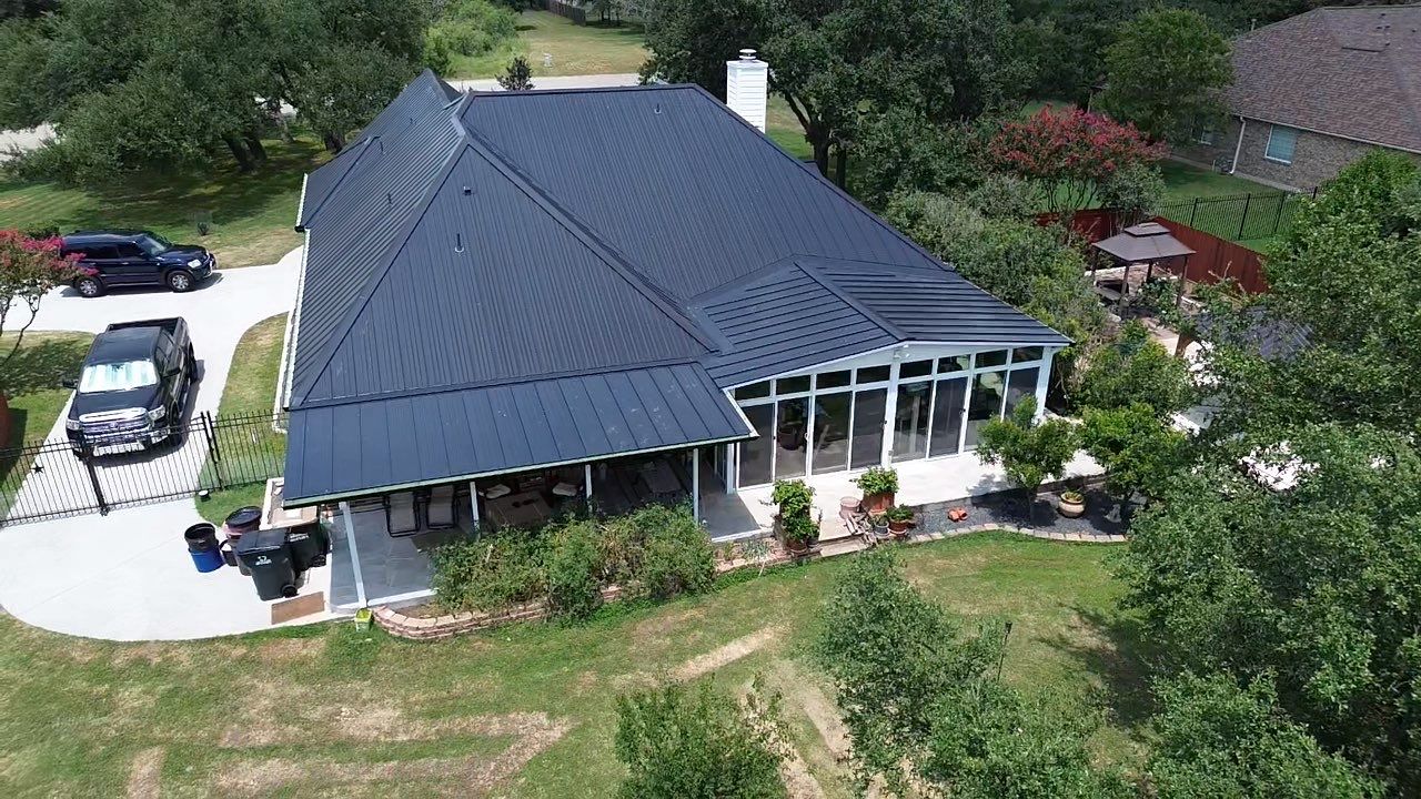 Matte Black - L&A Metals Class 4 UL 2218 Standing Seam Metal by RoofsOnly.com