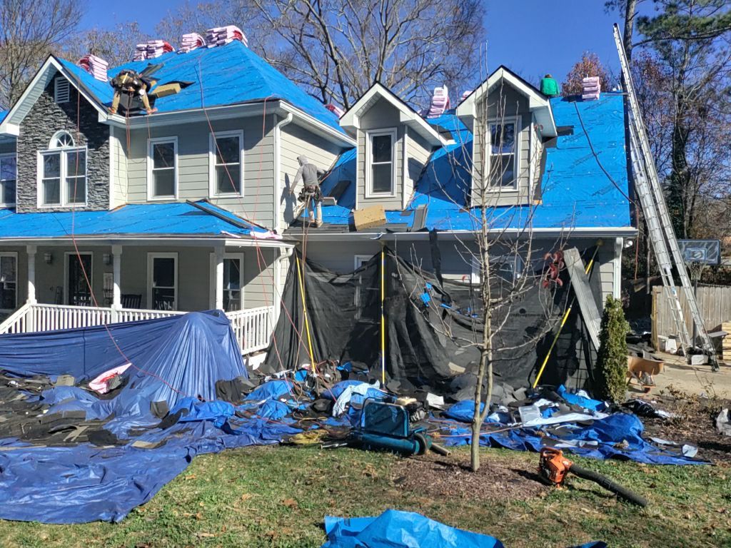 Residential Roofing Installation using Owens Corning by Inspector Roofing and Restoration
