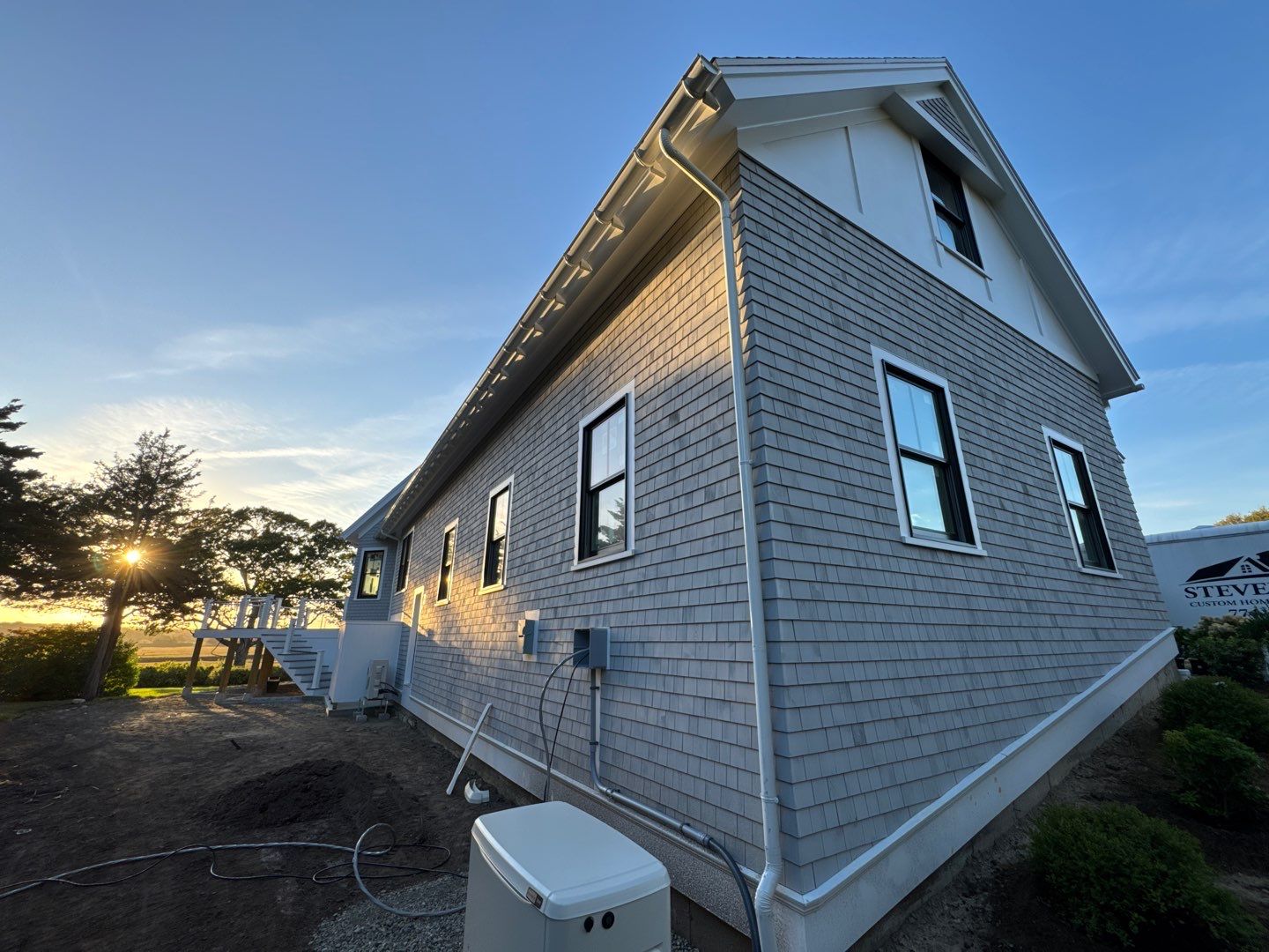 Gutter Installation using 6" Half Round Aluminum Gutter by Gutter Pro Enterprises