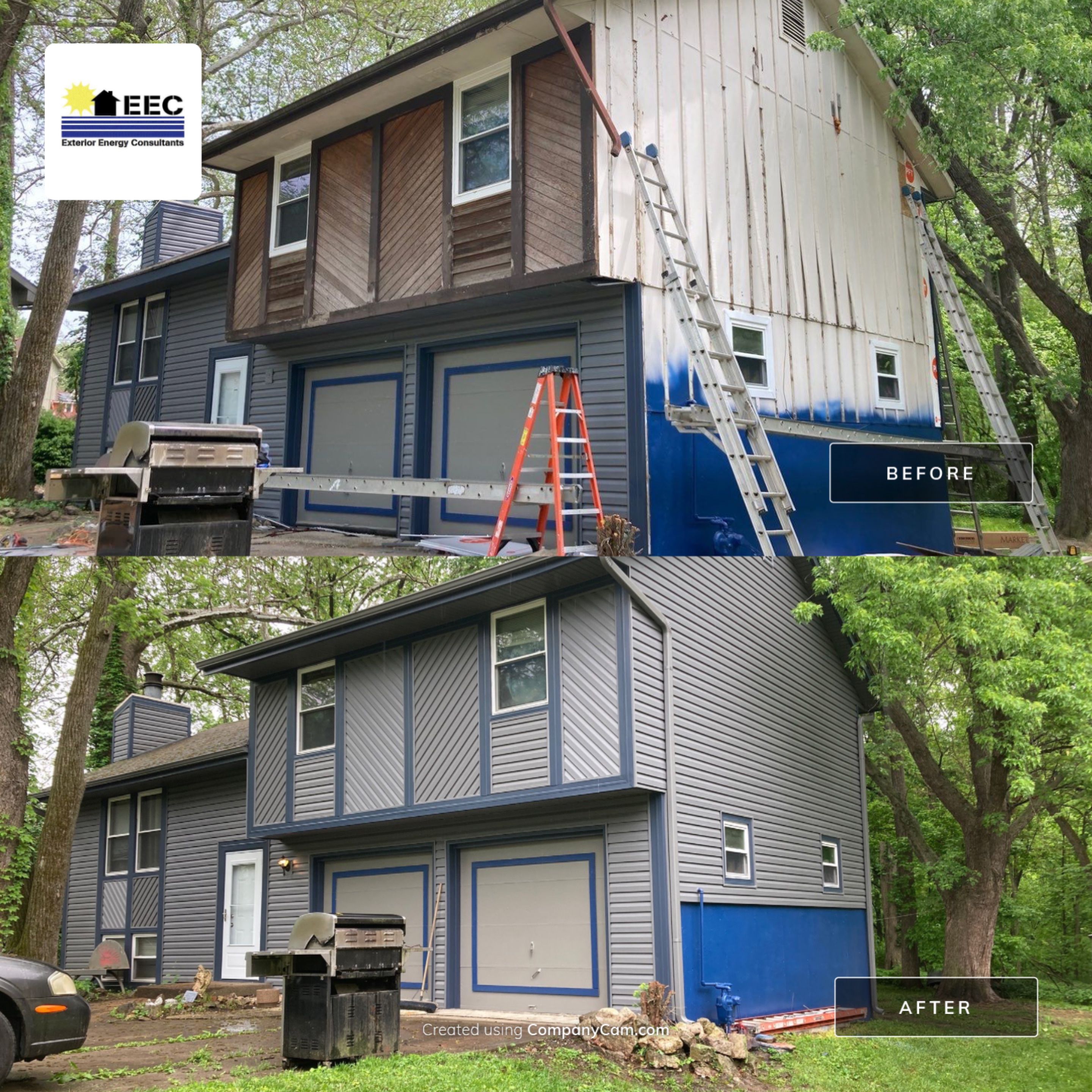 Siding Installation and Roof install with OC Oakridge by EEC  Windows, Siding & Roofing 