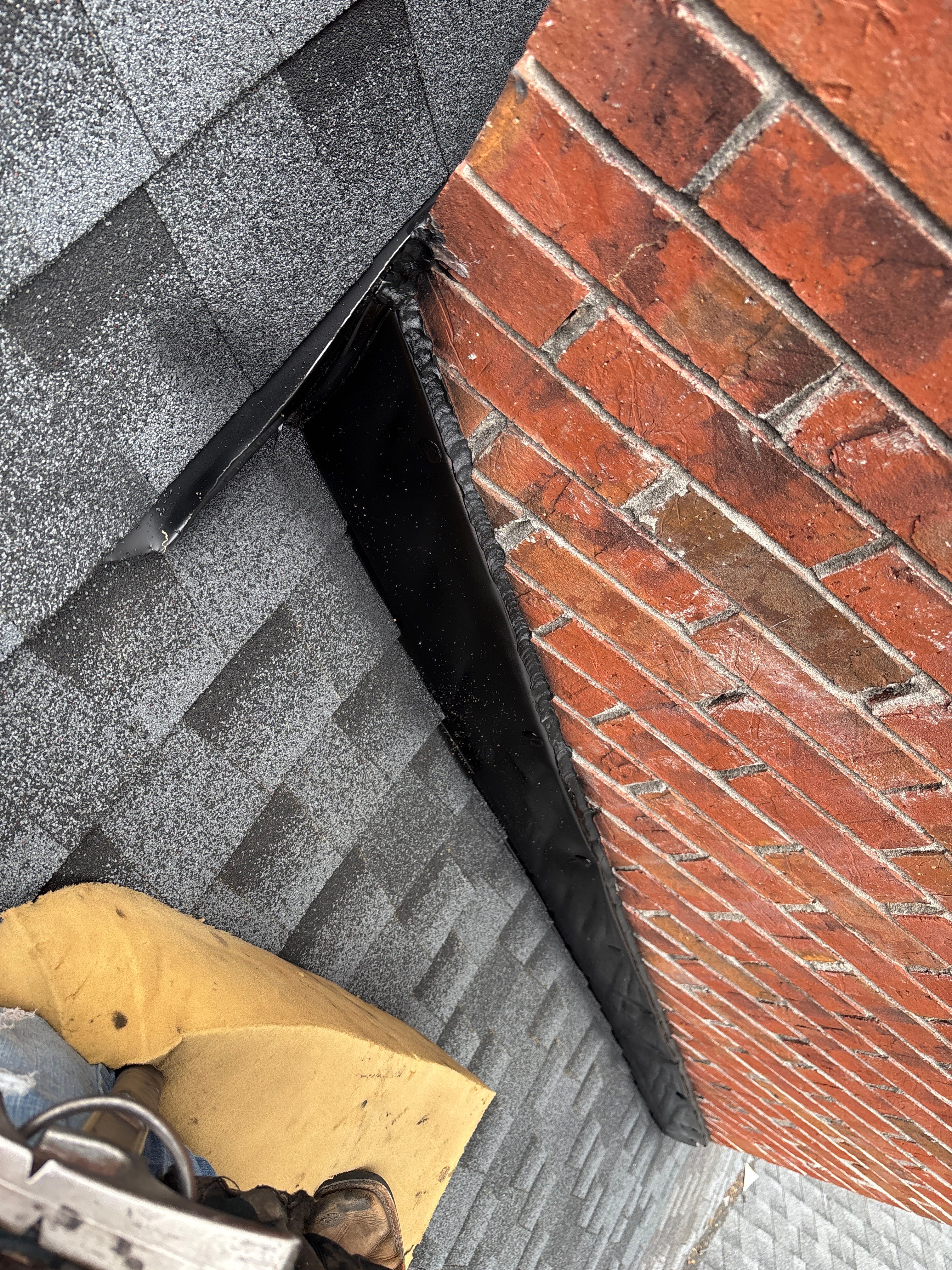 Chimney Roof repair by Deerfield Roofing LLC