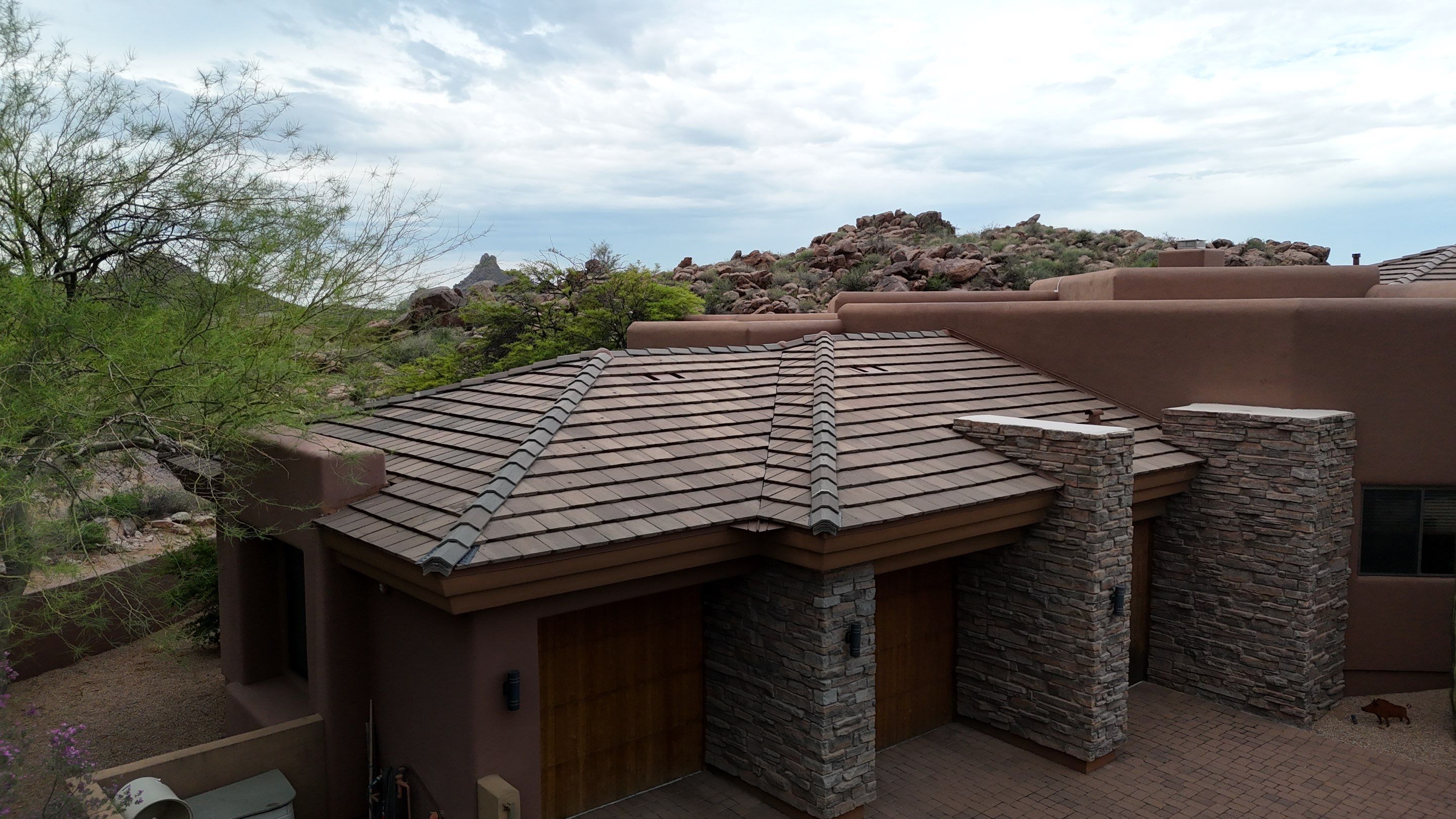 Project in Scottsdale, AZ by Saint Roofing