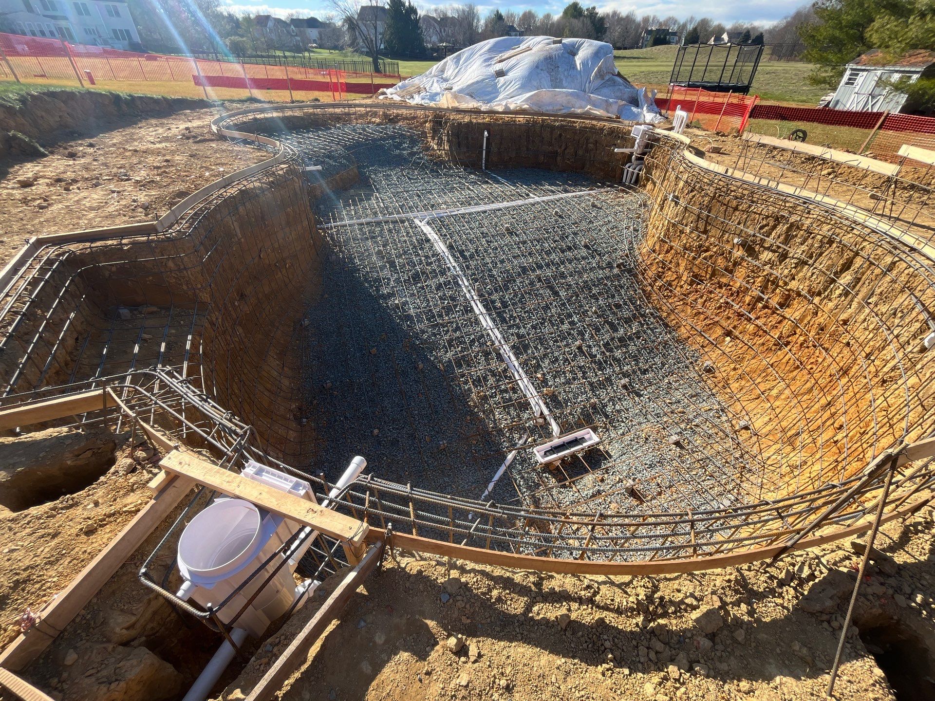 Project in Clarksville, MD by Elysium Pools