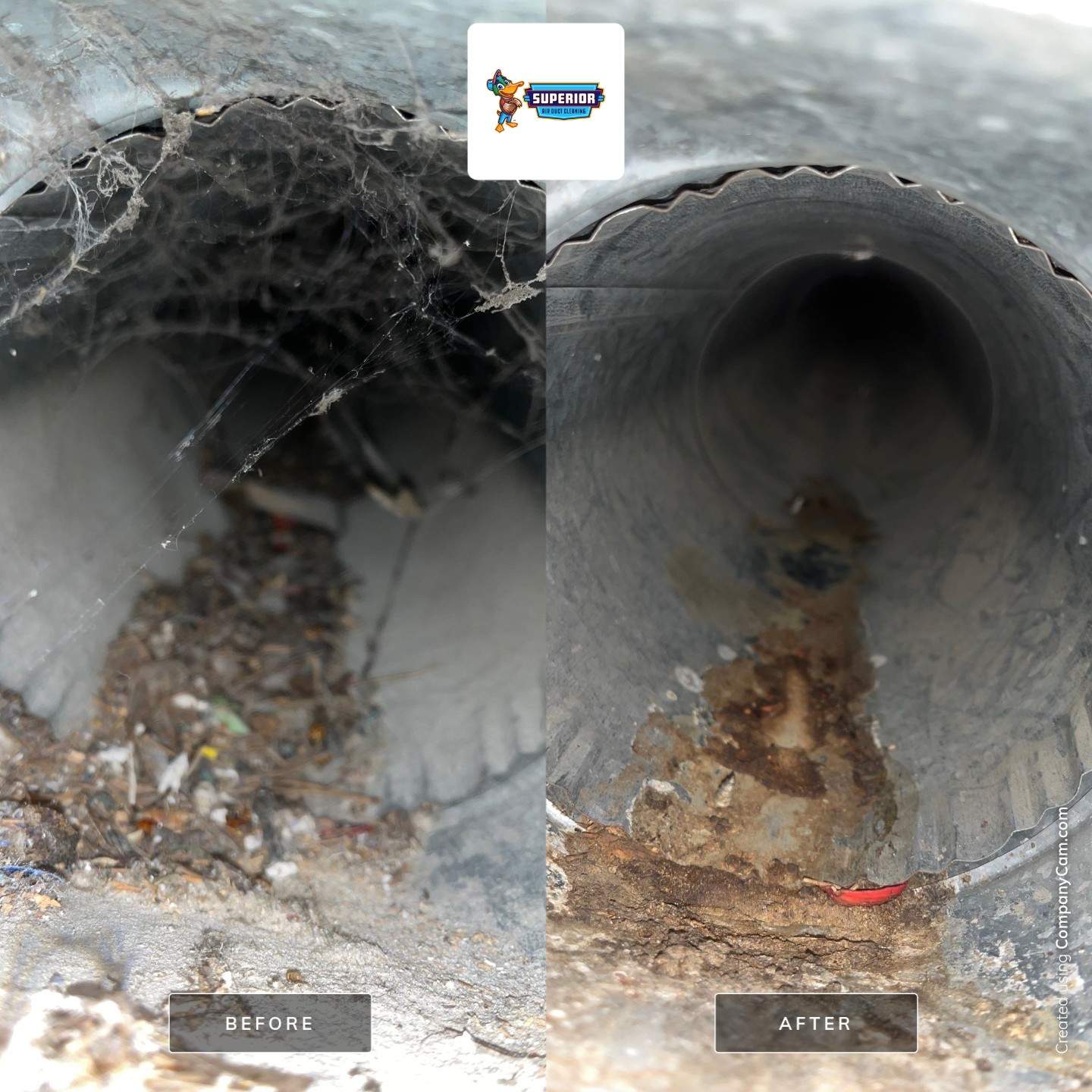 Air Duct Cleaning With a Vacuum Truck in Masury, OH by Superior Air Duct Cleaning