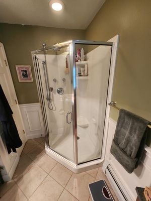 Shower using Alumax Shower