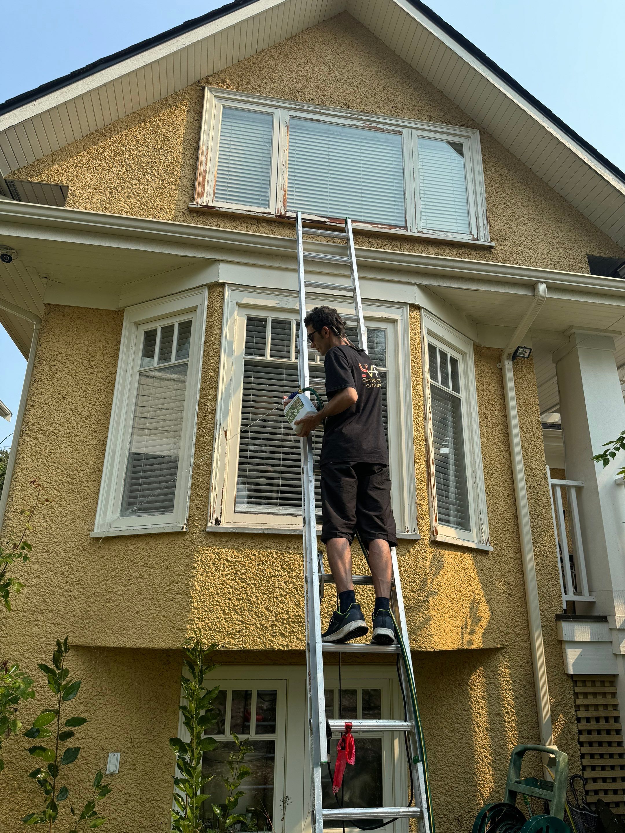 Fascia & Trim Painting - 25th st-  West Vancouver by YVR Construction Group