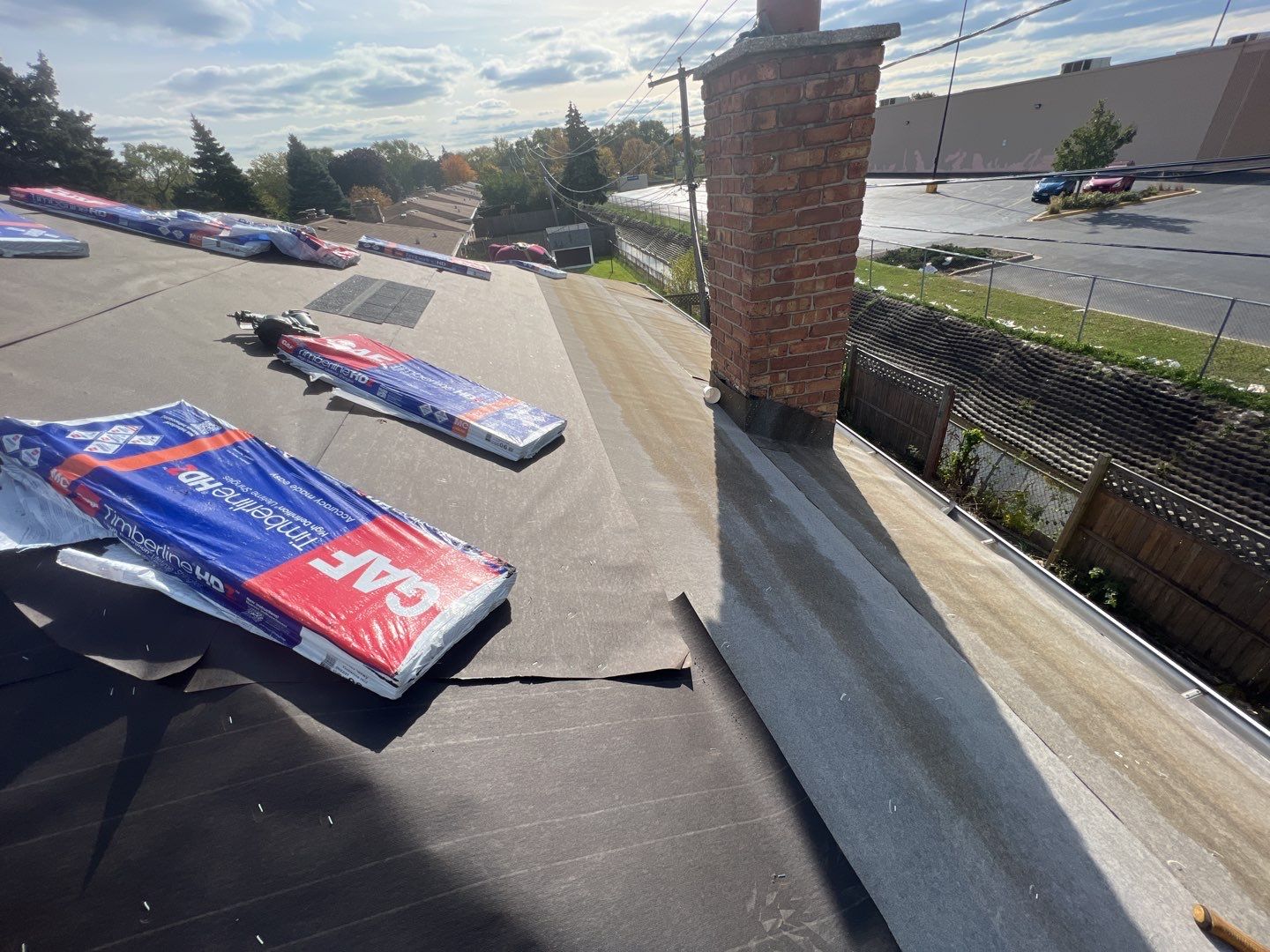 Residential Roofing Installation using GAF Timberline HDZ by Pro Home Services Inc