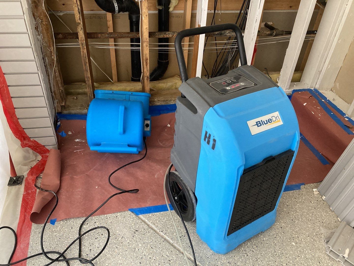 Mold Remediation using Containment by Accountable Home Services