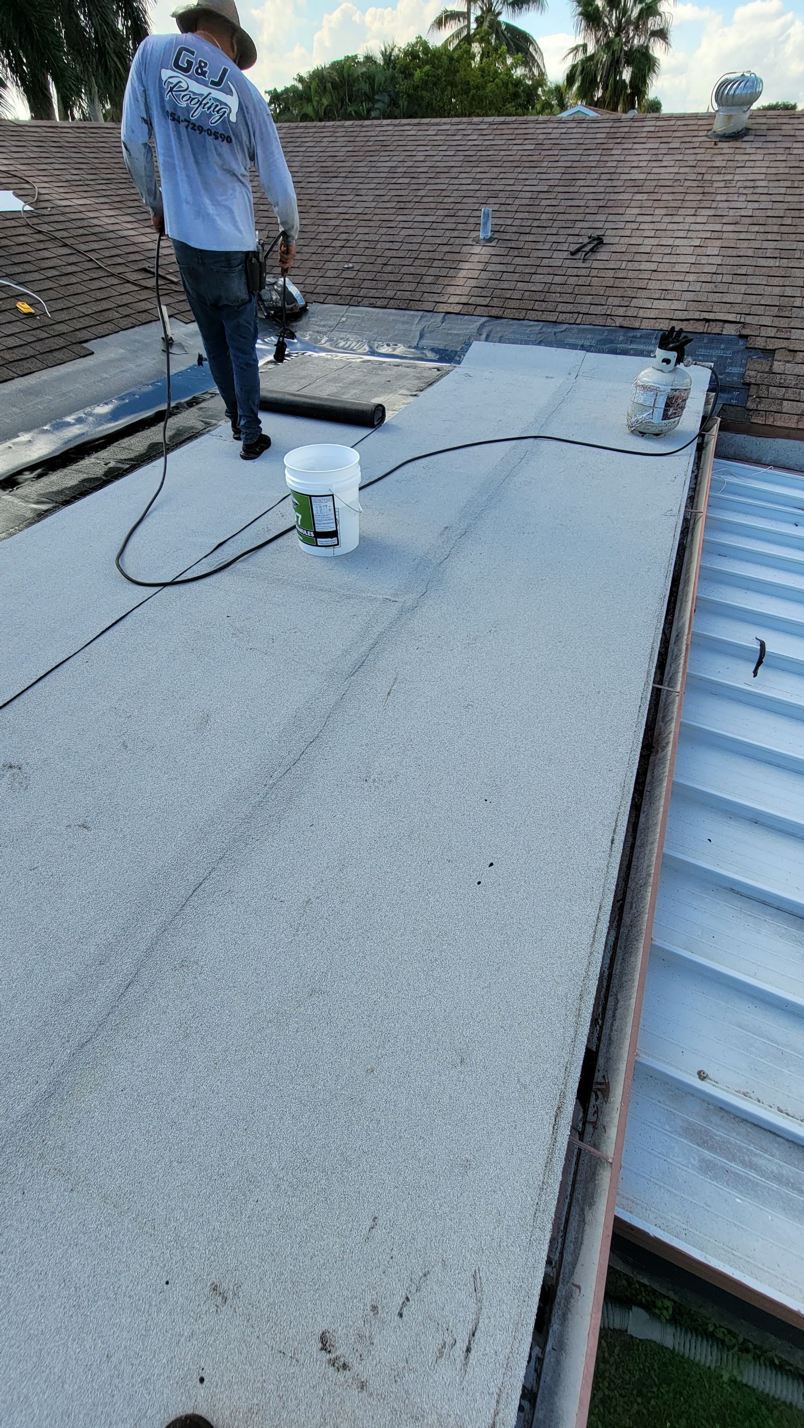 SE 4th St., Dania Beach, FL by G&J Roofing 