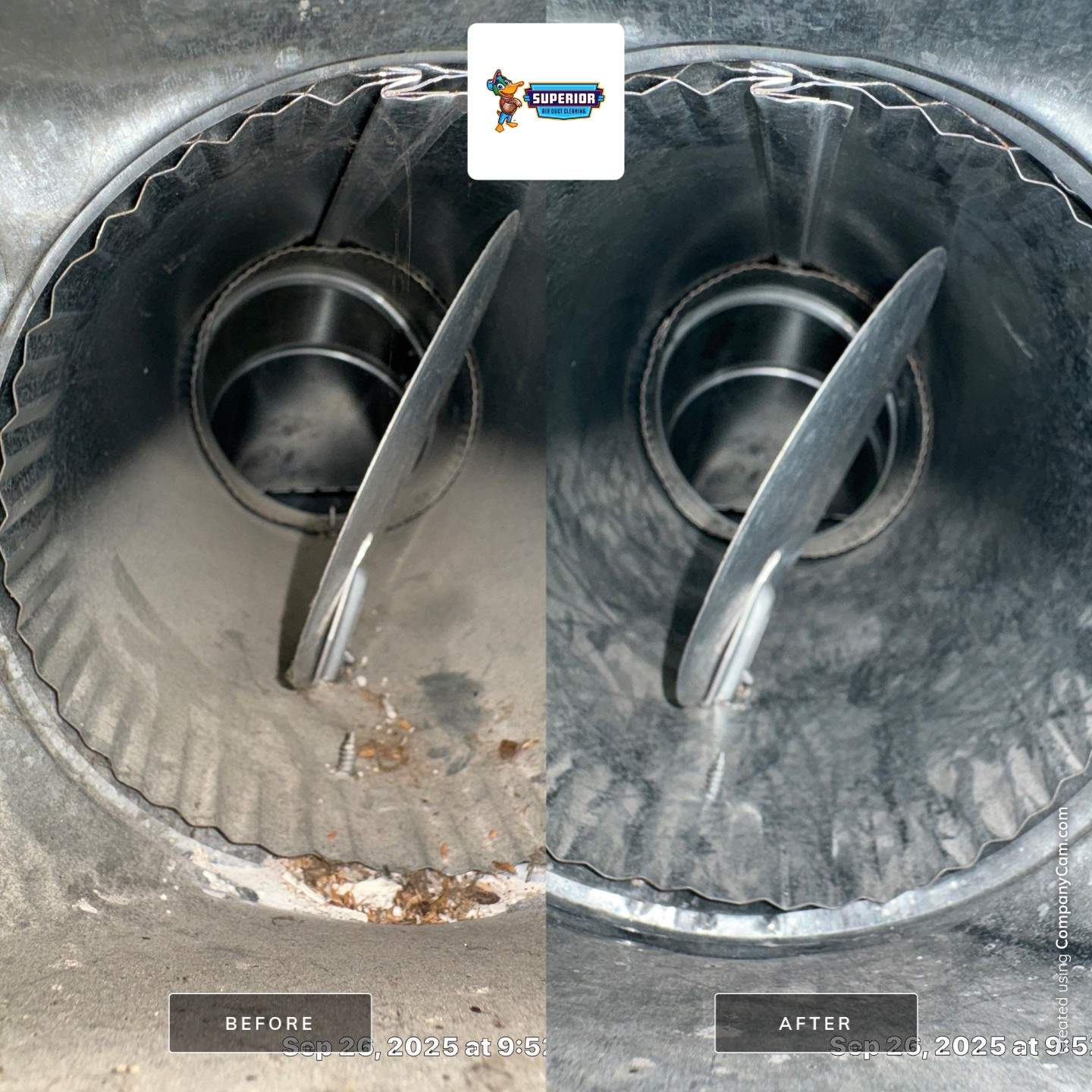 Air Duct Cleaning With a Vacuum Truck in Grove City, PA by Superior Air Duct Cleaning