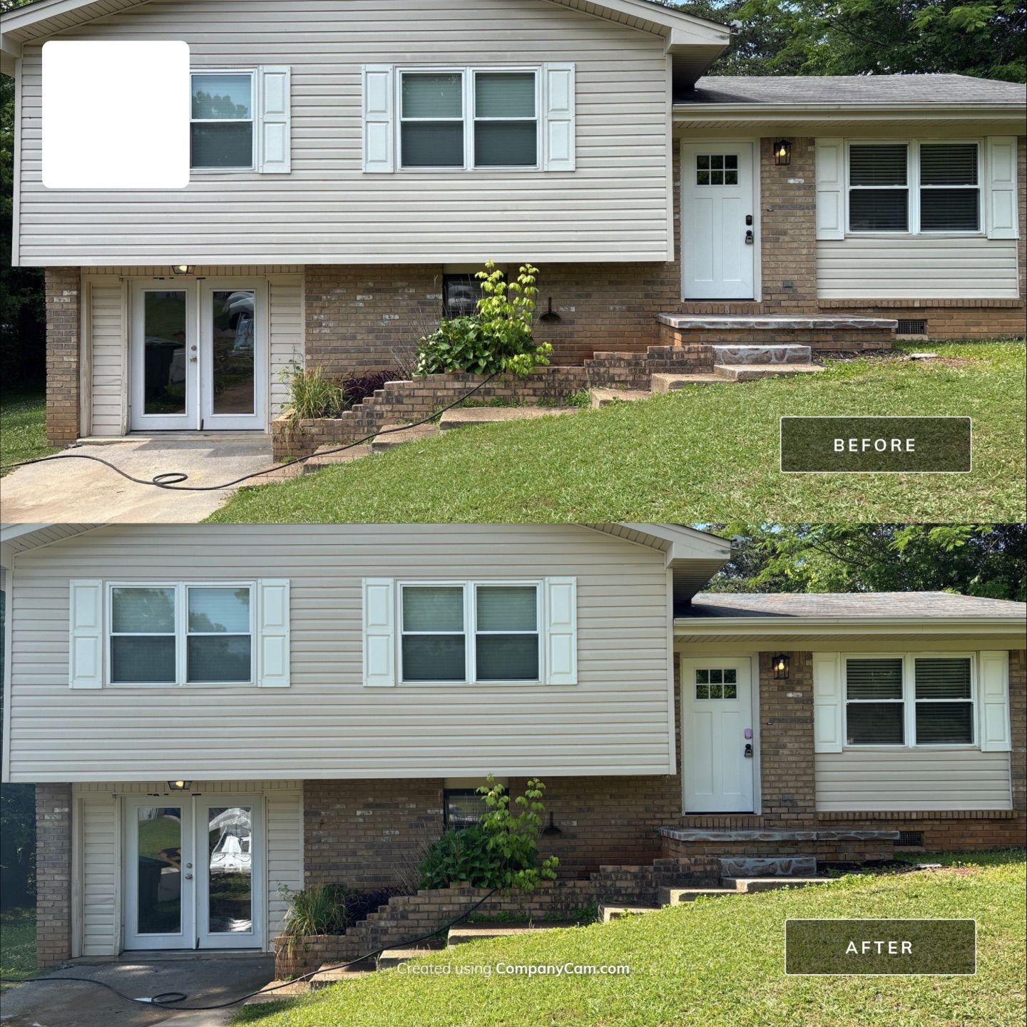 Project in Chattanooga by Curb Appeal 