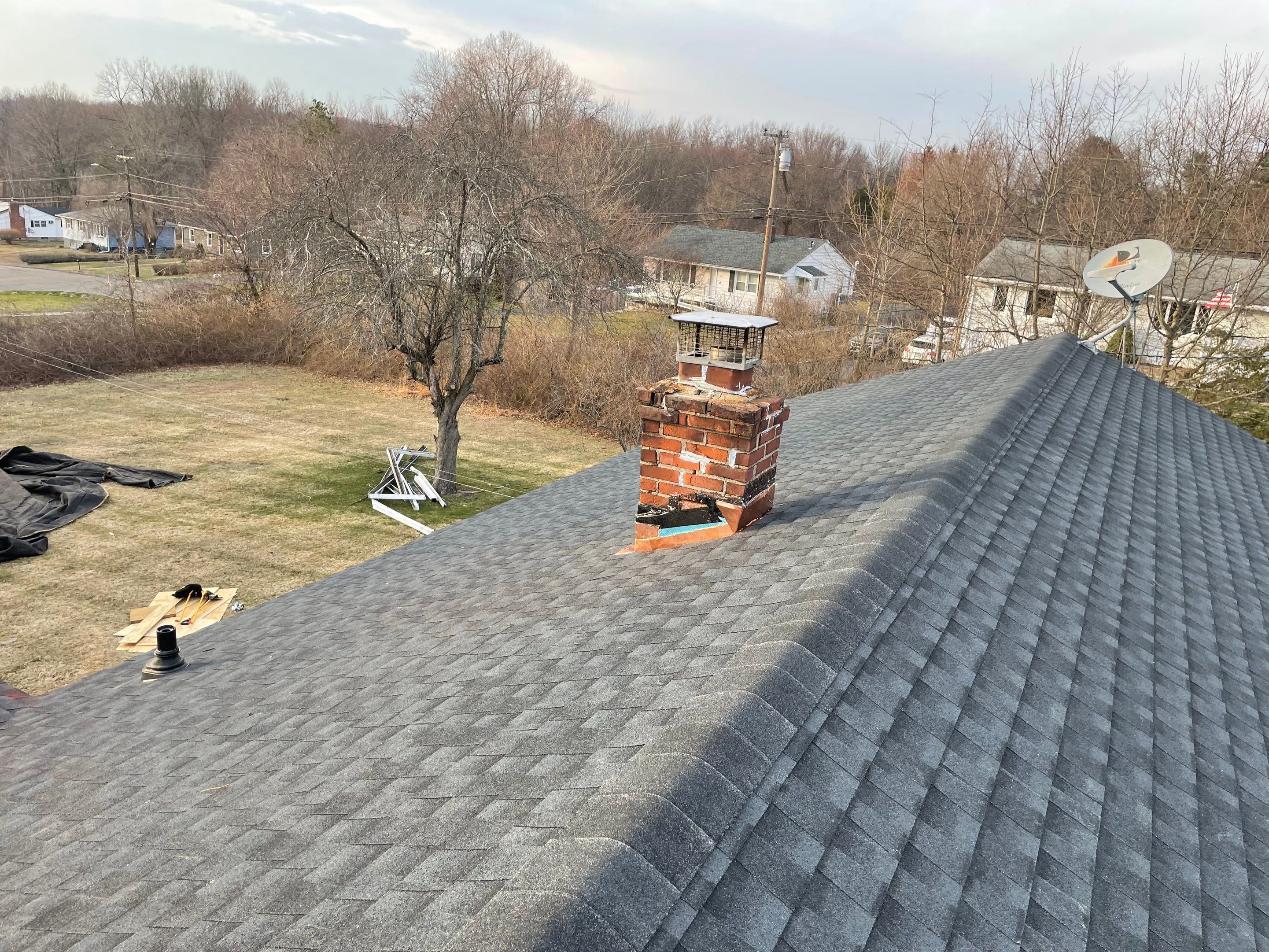 Seymour GAF roof, beautiful display of quality roofing! by DiGiorgi Roofing and Siding Inc