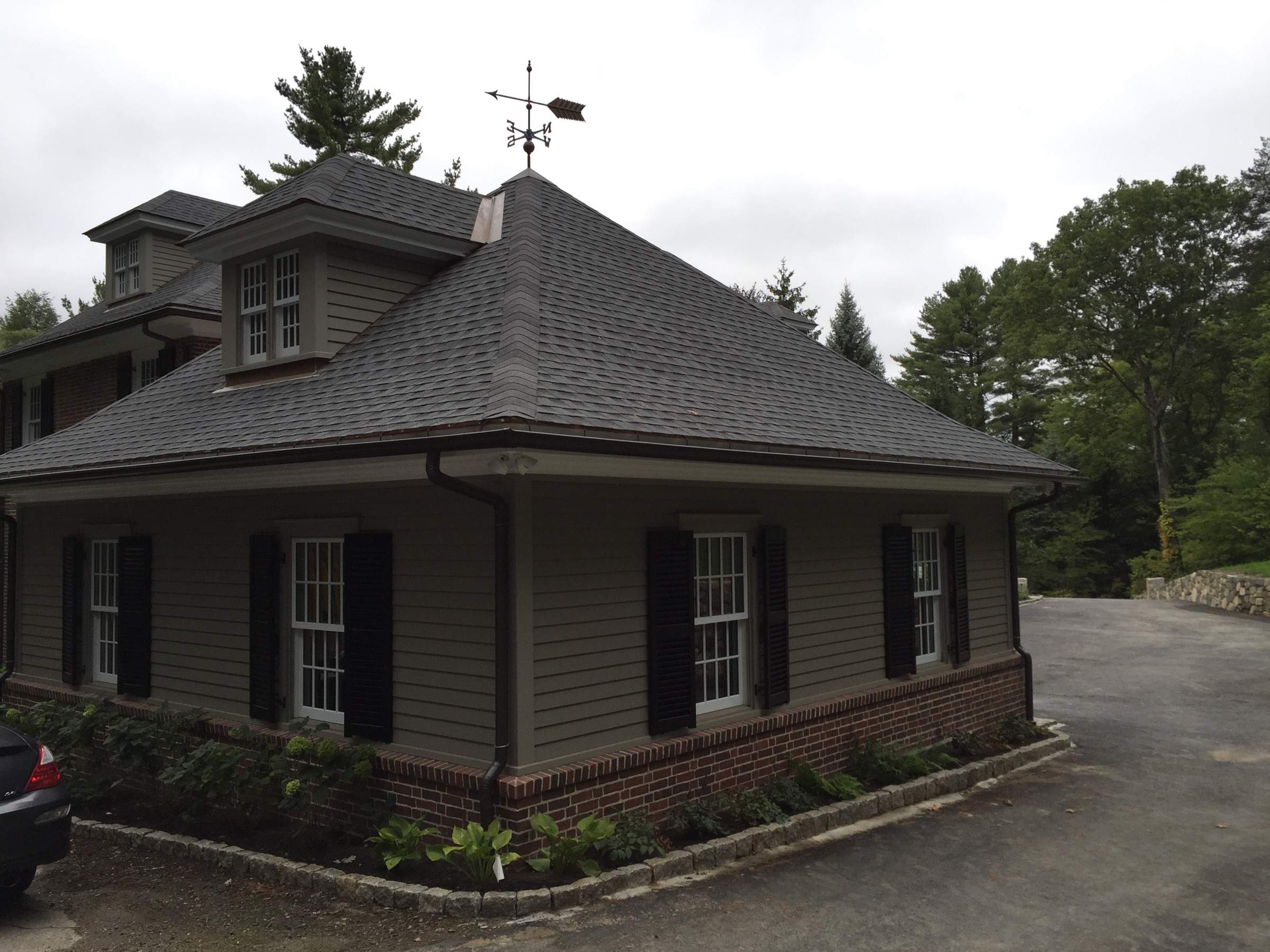 Seamless Half Round Aluminum Gutters-Framingham, MA by Gutter Pro Enterprises