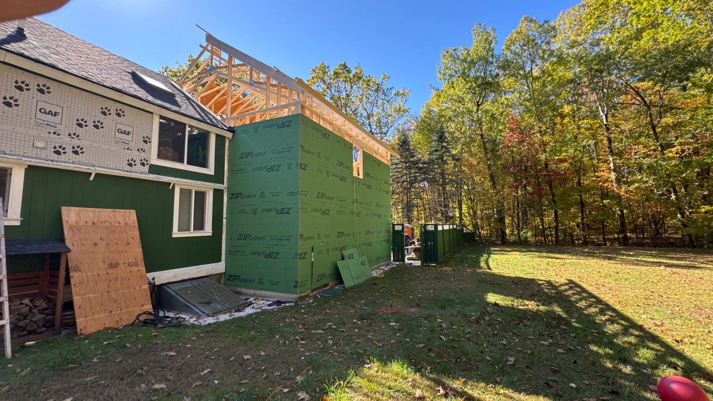 Custom ADU Construction with Vaulted In-Law Suite – LP SmartSide®, ZIP System® & Harvey® Windows by Sensible Home Solutions
