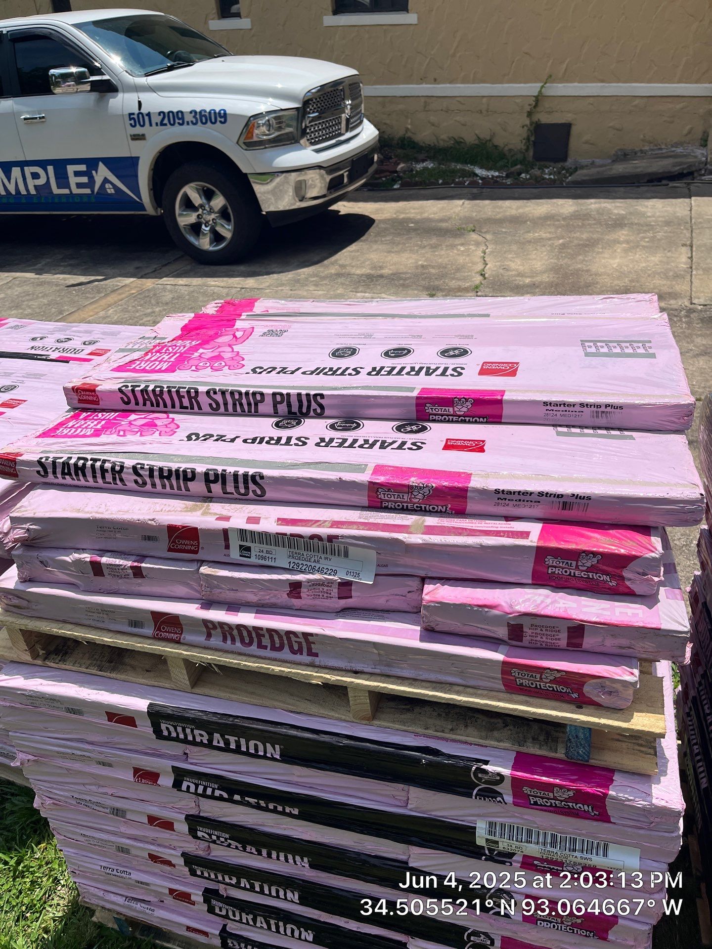 Asphalt Shingle and Flat Roof Replacement in Hot Springs by Temple Roofing and Exteriors