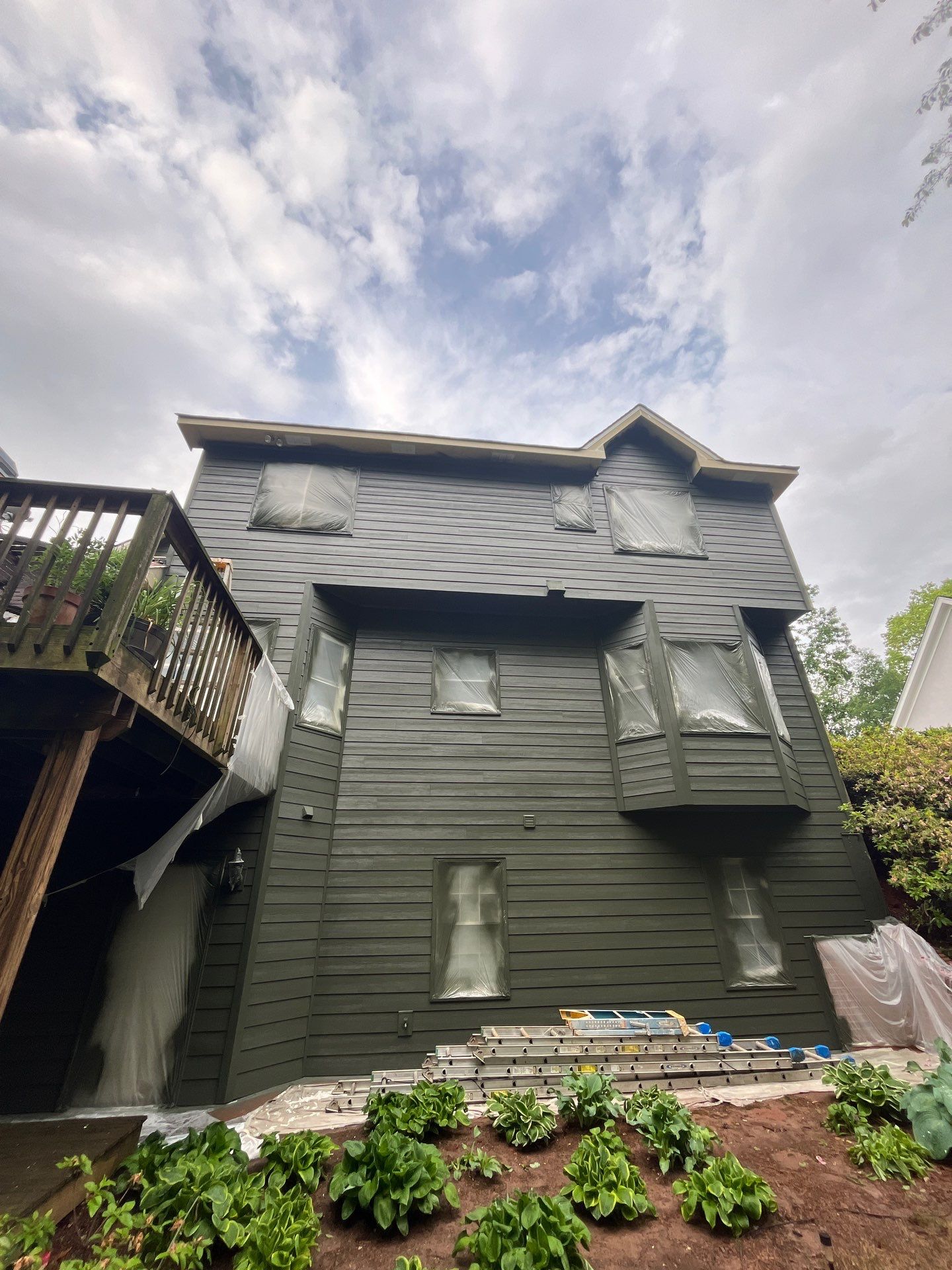 Master Vinyl Window and James Hardie Siding Installation in Suwanee, GA by Nelson Exteriors
