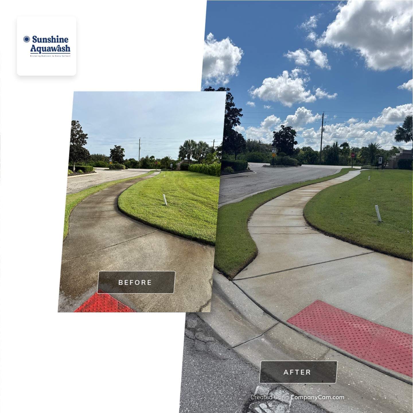 HOA Community Cleaning in Winding River, Bradenton, FL by Sunshine AquaWash