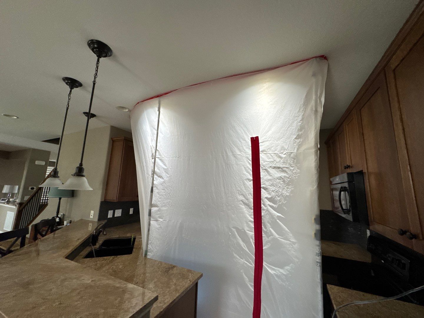 Water Damage Project in Morrison by Accountable Home Services