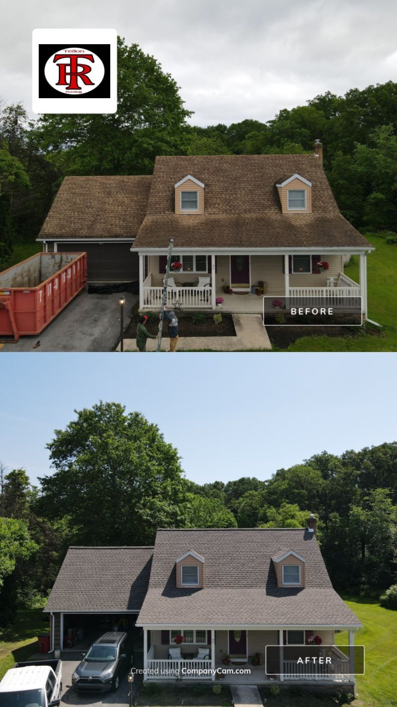 Residential Roofing Installation in Chambersburg by Teflon Roofing