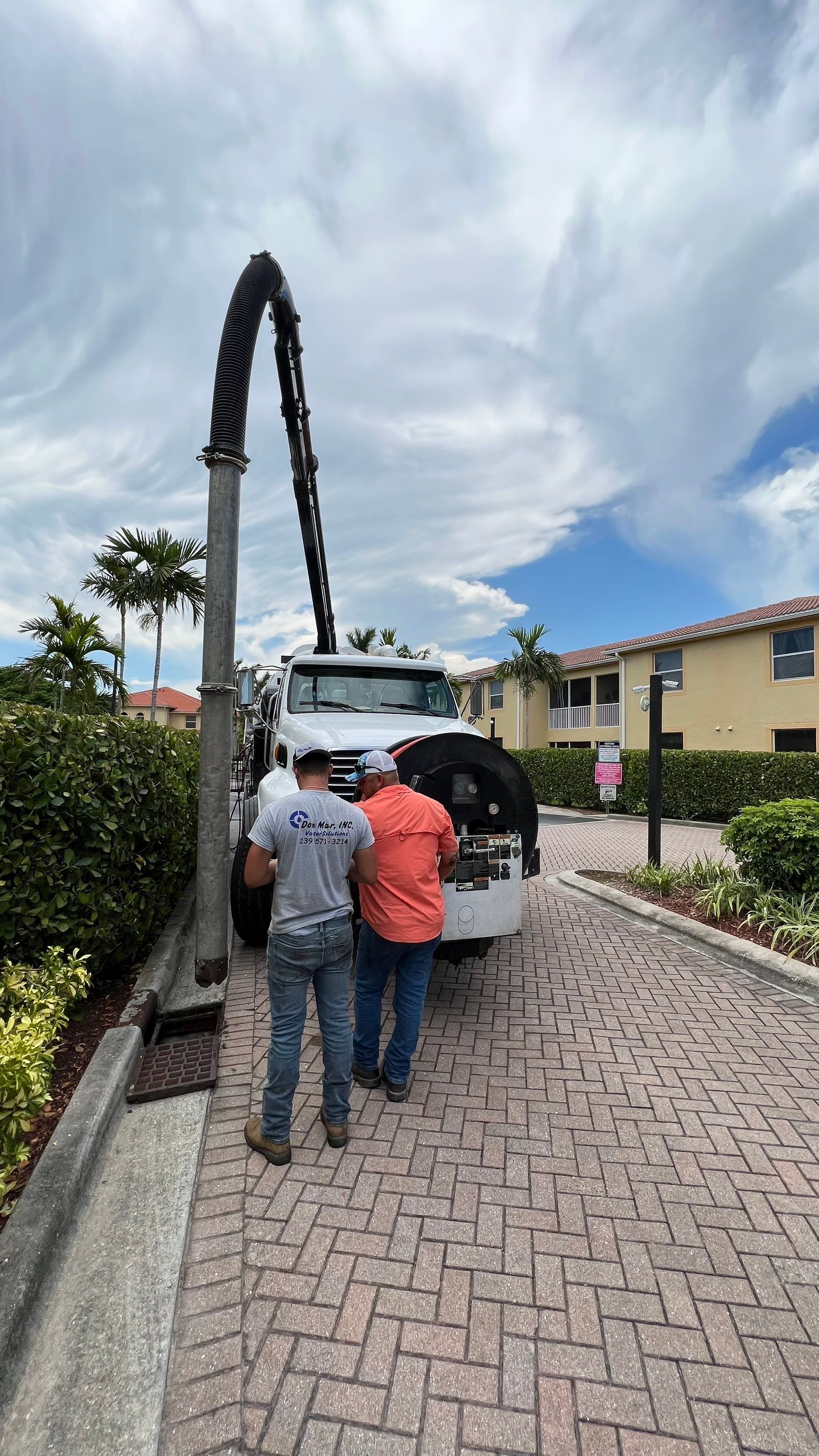 Condo Storm Water System Maintenance by APS Power & Water