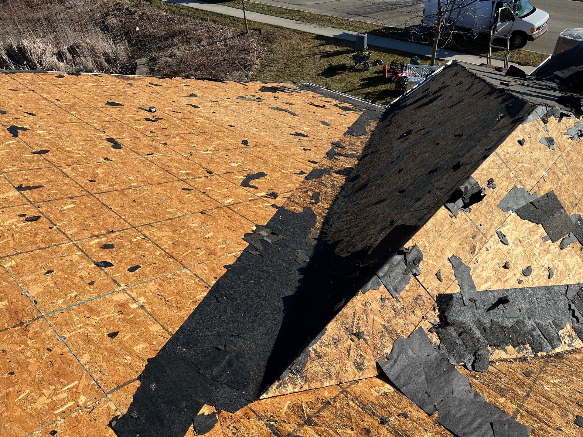 Asphalt Roof Replacement  by Custom Installations