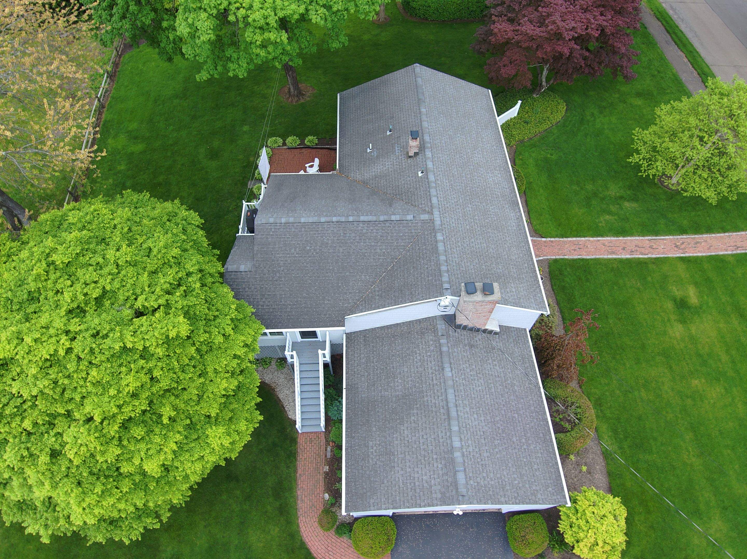 Residential Roof Replacement and Shingle Installation in North Haven by A Plus Exterior