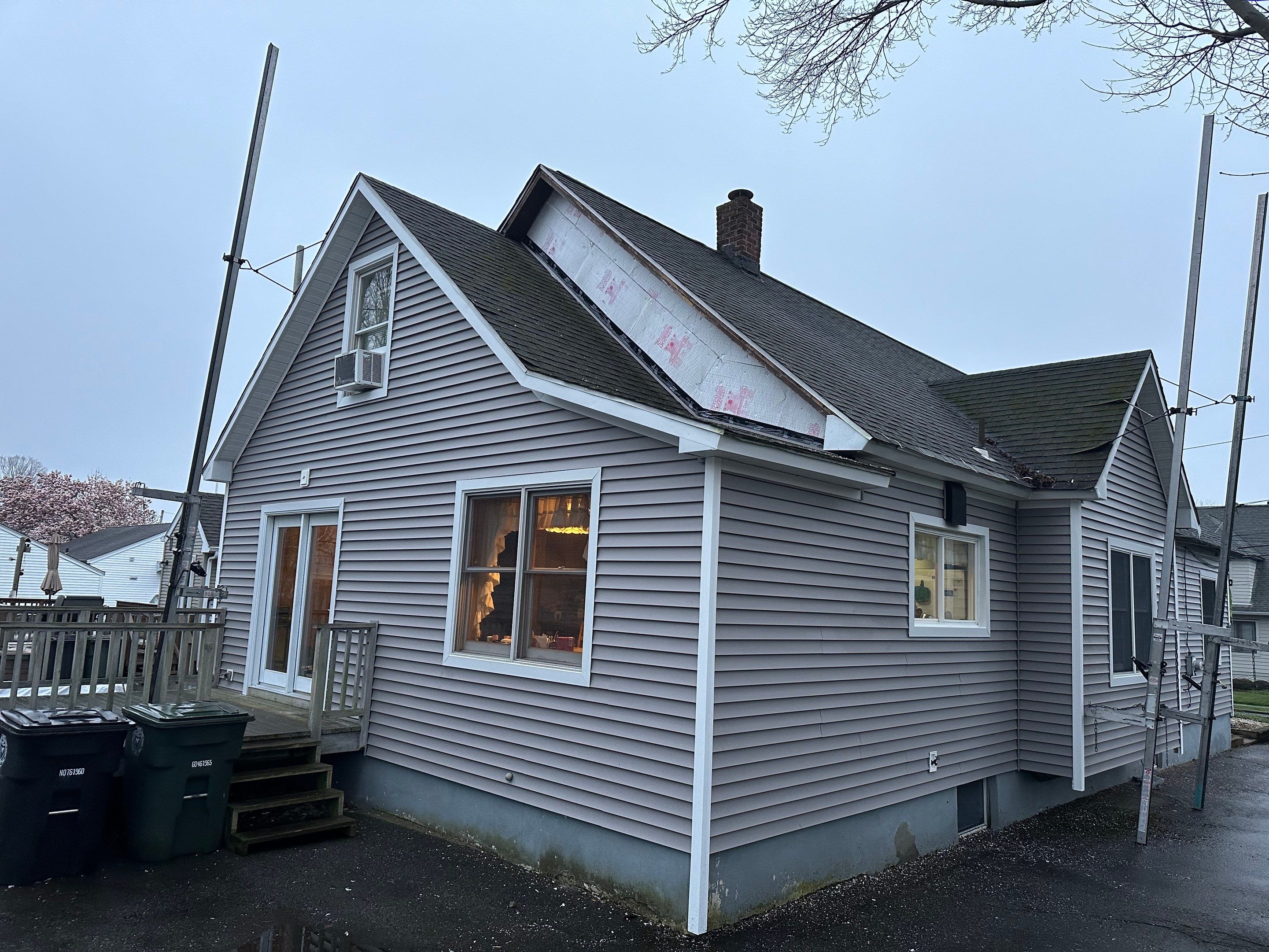Siding Installation using Certainteed Monogram Granite Gray by A Plus Exterior