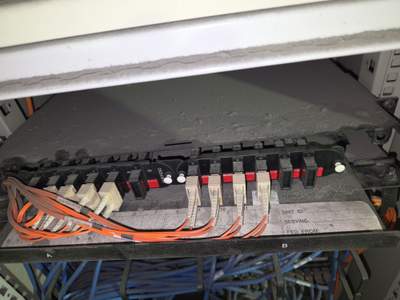 Structured cabling installation by CimaSolutions